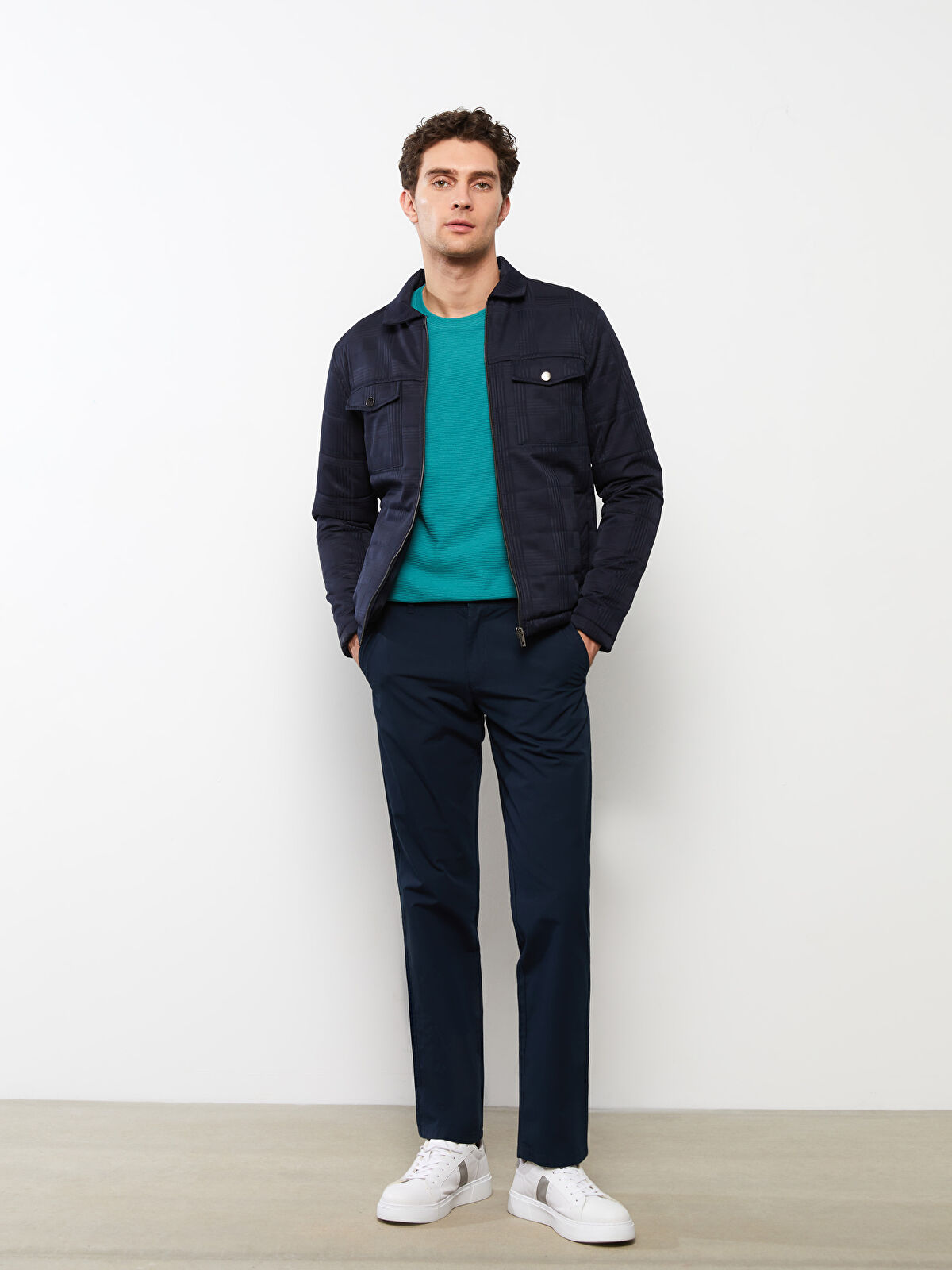 Standard Cotton Chino Trousers (black) | OVY