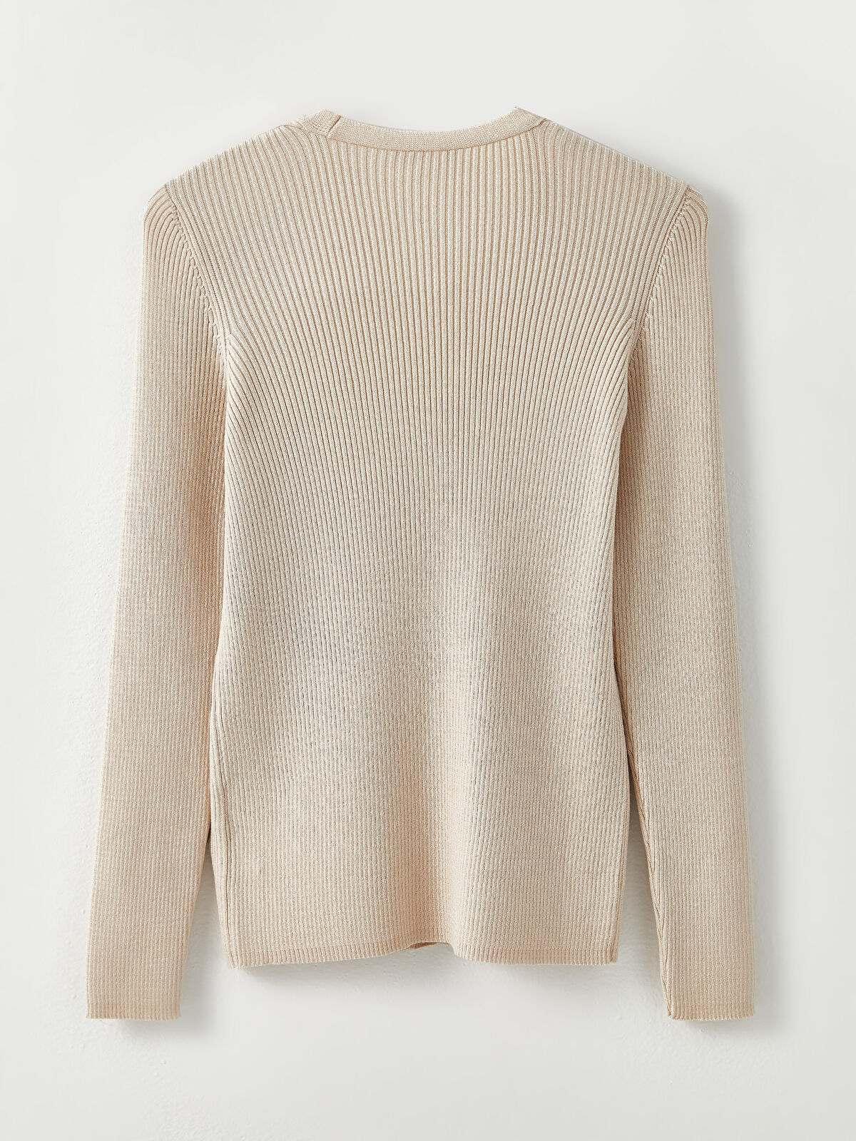 AC&CO / ALTINYILDIZ CLASSICS STANDARD FIT - Sweat zippé - Standard Fit  Cardigan Tricot/beige 