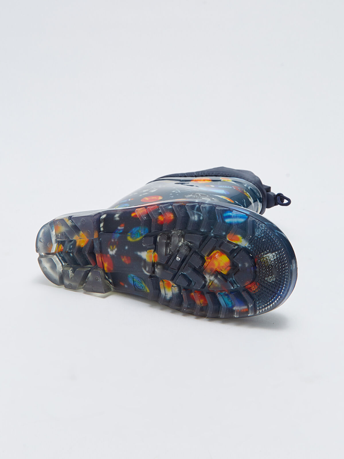 Printed Buckled Boys Rain Boots -W22146Z4-LSJ - W22146Z4-LSJ Printed Buckled Boys Rain Boots -W22146Z4-LSJ - W22146Z4-LSJ