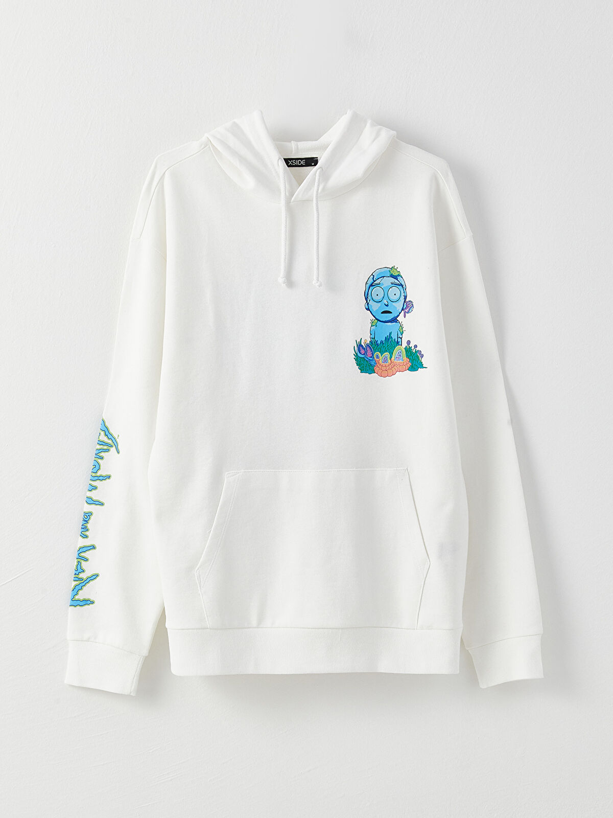 Morty Sudadera Rosa Hombre Pull And Bear Rick Sudaderas Hombre