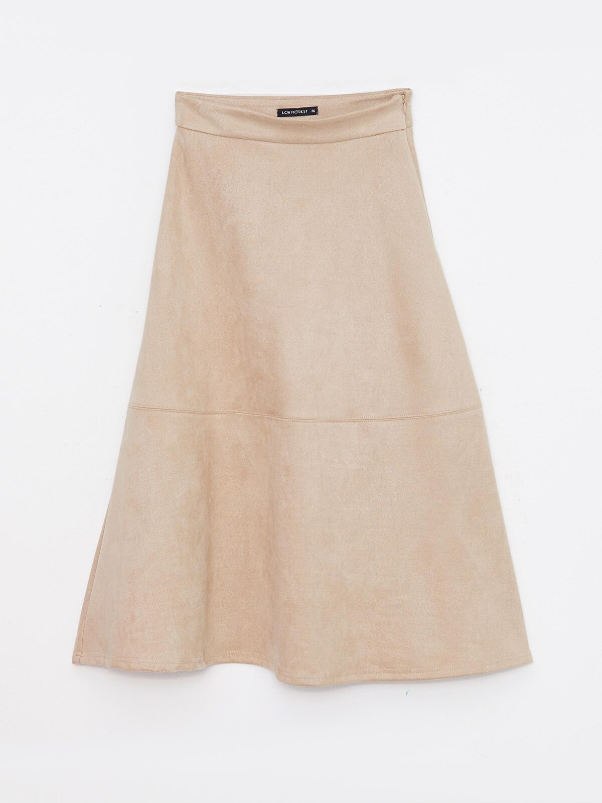 Theory spakle suede volume skirt