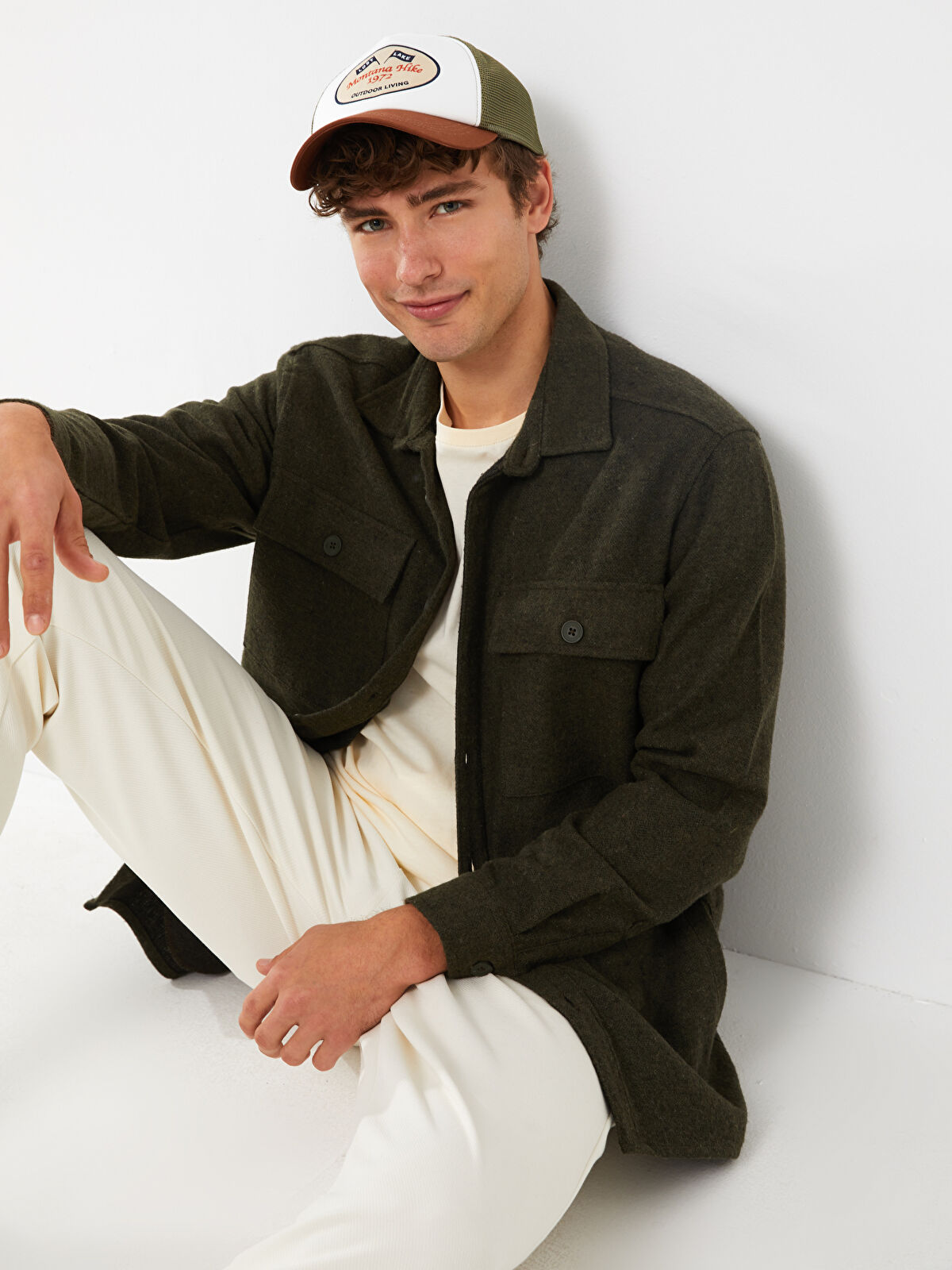 LC WAIKIKI Relaxed Fit Long Sleeve Men's Shirt Jacket