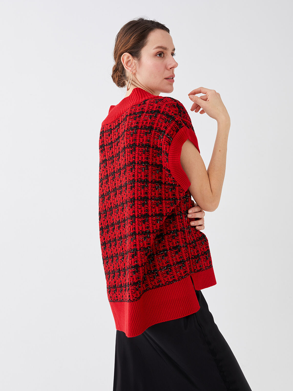 Let Loose Knit Vest Navy Vest