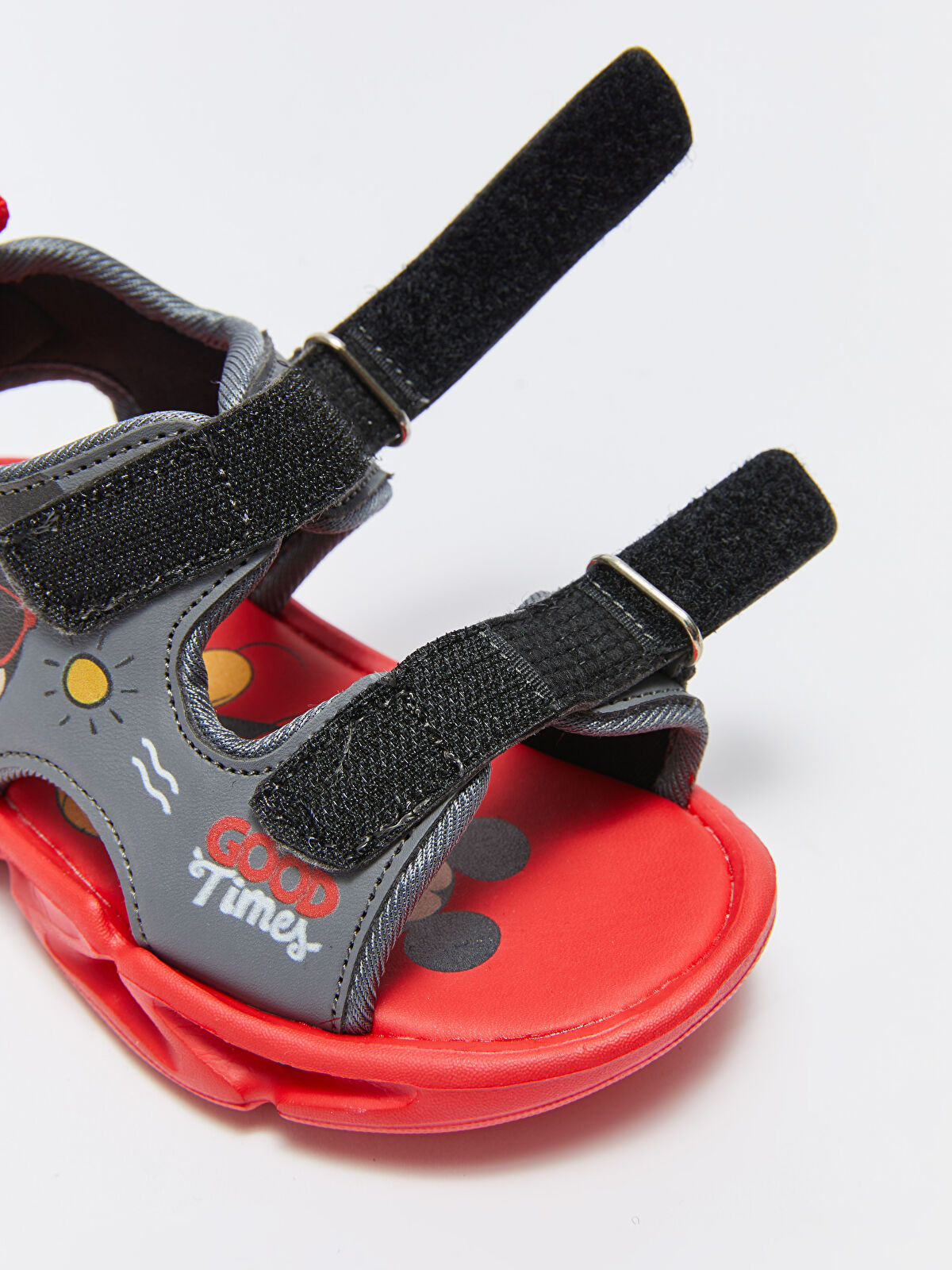 Red boys sandals outlet