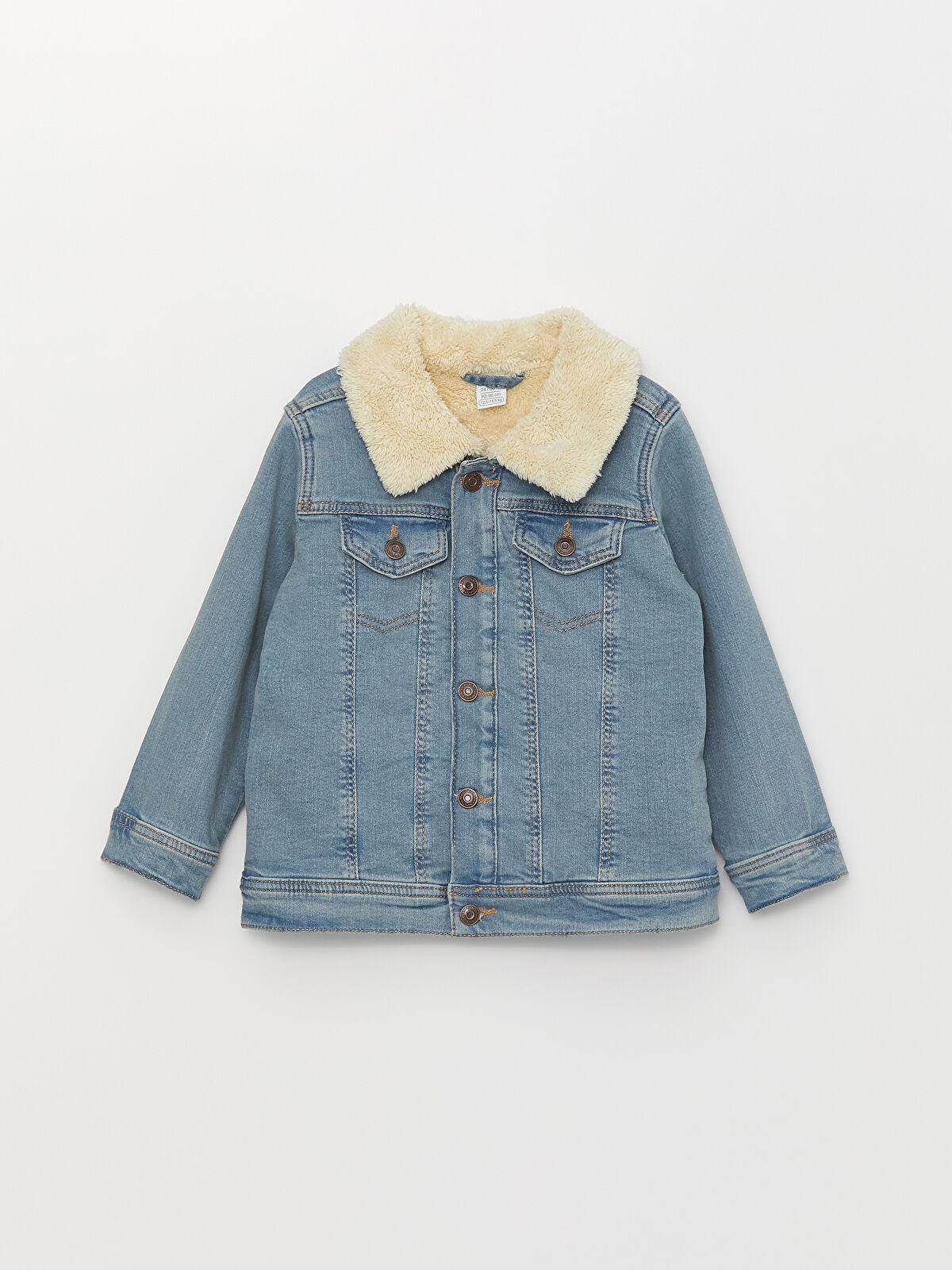 Shirt Collar Baby Boy Jean Jacket -S3BC28Z1-H45 - S3BC28Z1-H45 - LC Waikiki