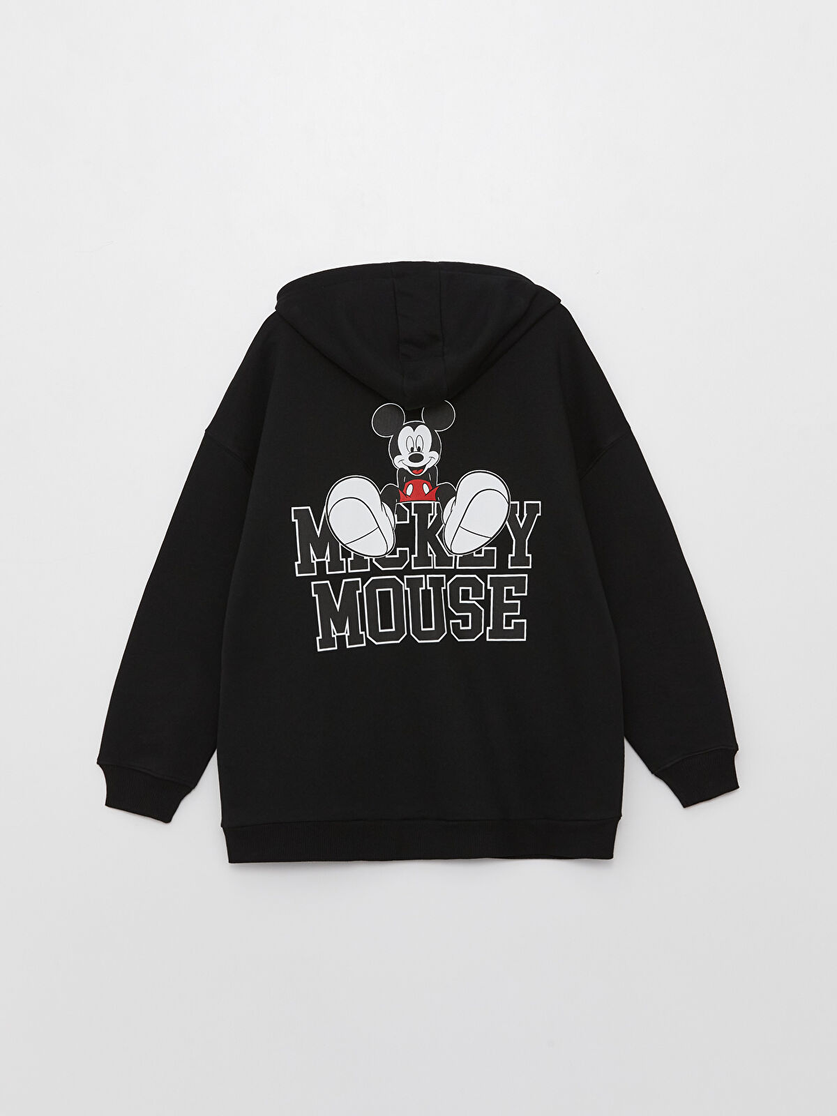 Hooded Mickey Mouse Printed Long Sleeve Oversized Women's Hooded Mickey Mouse Printed Long Sleeve Oversized Women's