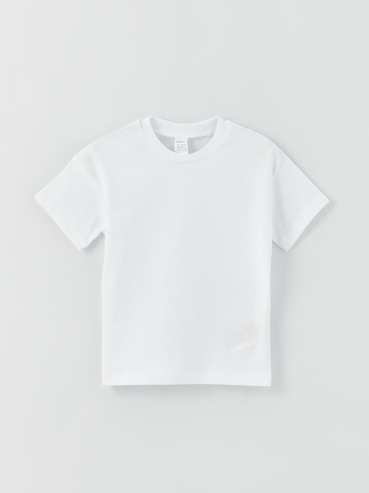 Crew Neck Striped Baby Boy TShirt and Salopet 2Pack Set S3EQ29Z1KX0