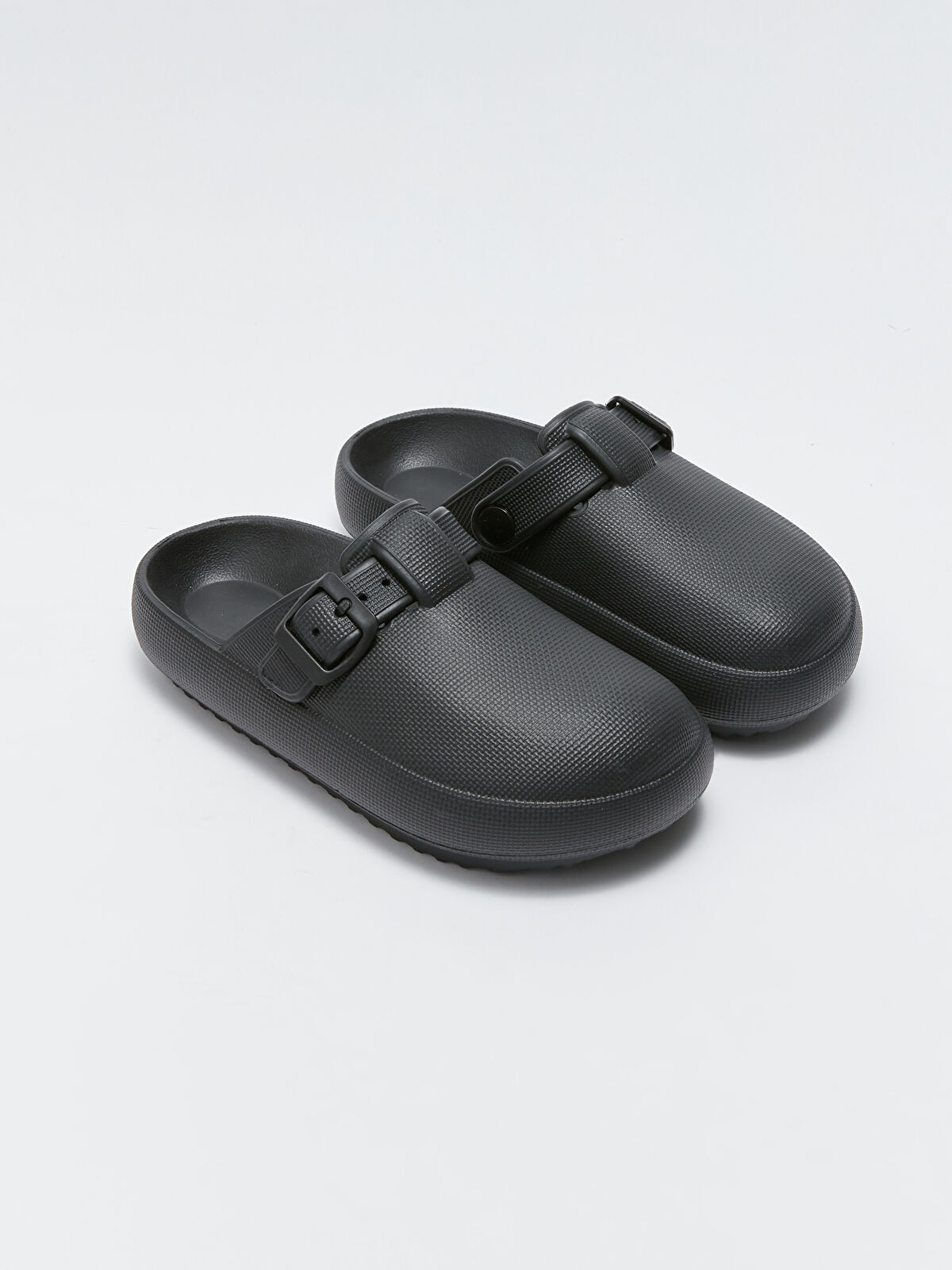Buckle Detailed Closed Front Women's Slippers -S3FL74Z8-HUC - S3FL74Z8-HUC  - LC Waikiki