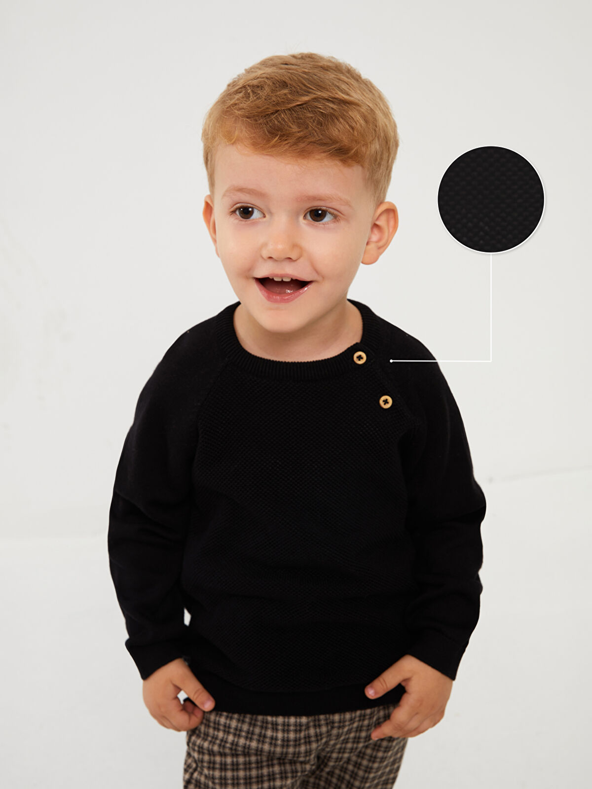 Baby boy shop black sweater