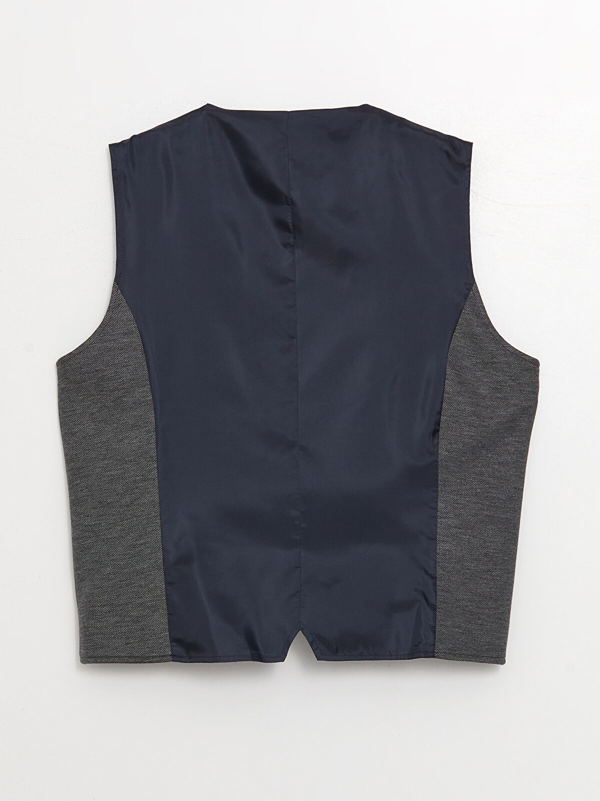 Slim Fit Men's Classic Waistcoat -W33033Z8-CWN - W33033Z8