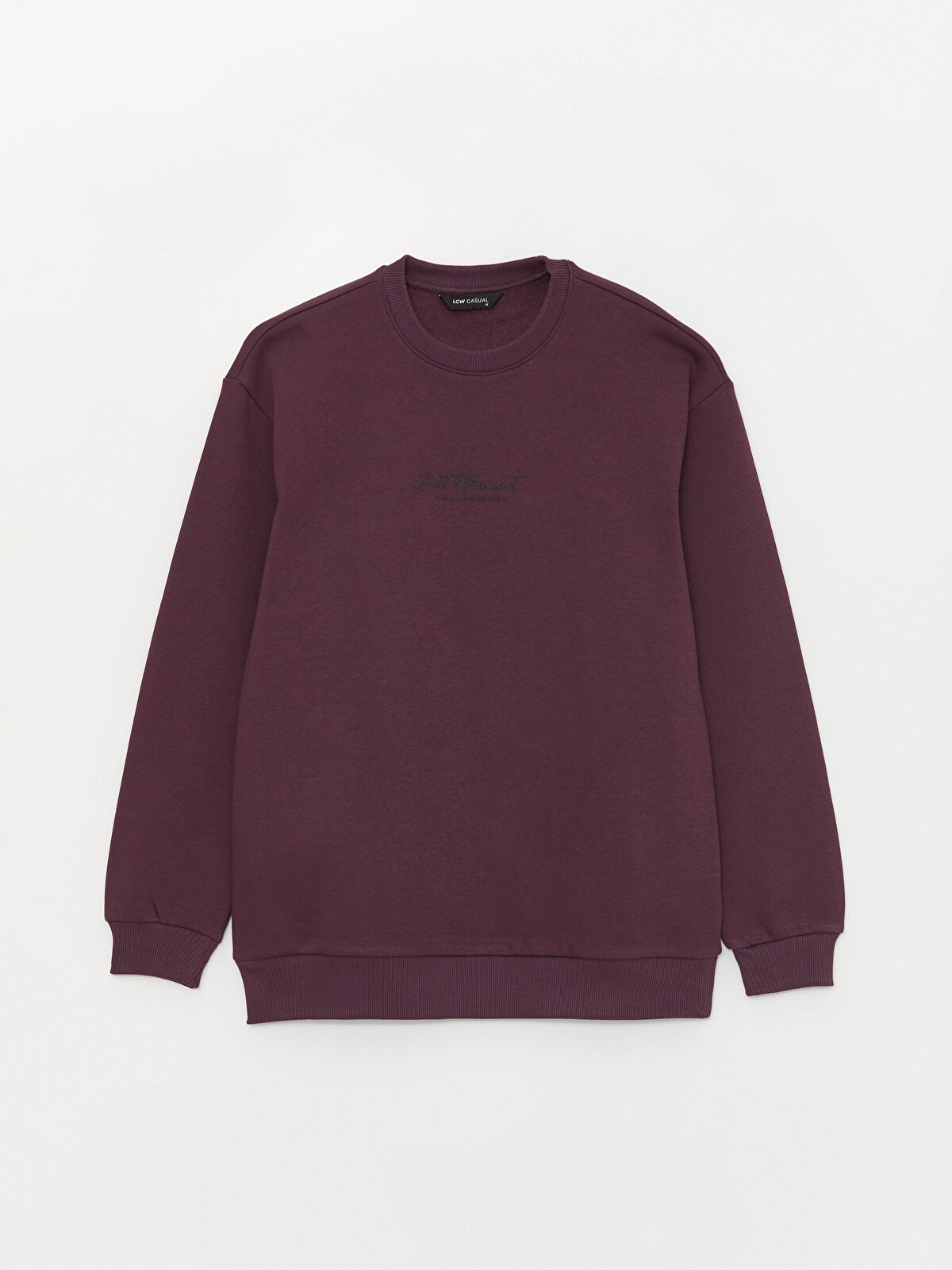 Crew Neck Long Sleeve Printed Men s Sweatshirt W37027Z8 UV2