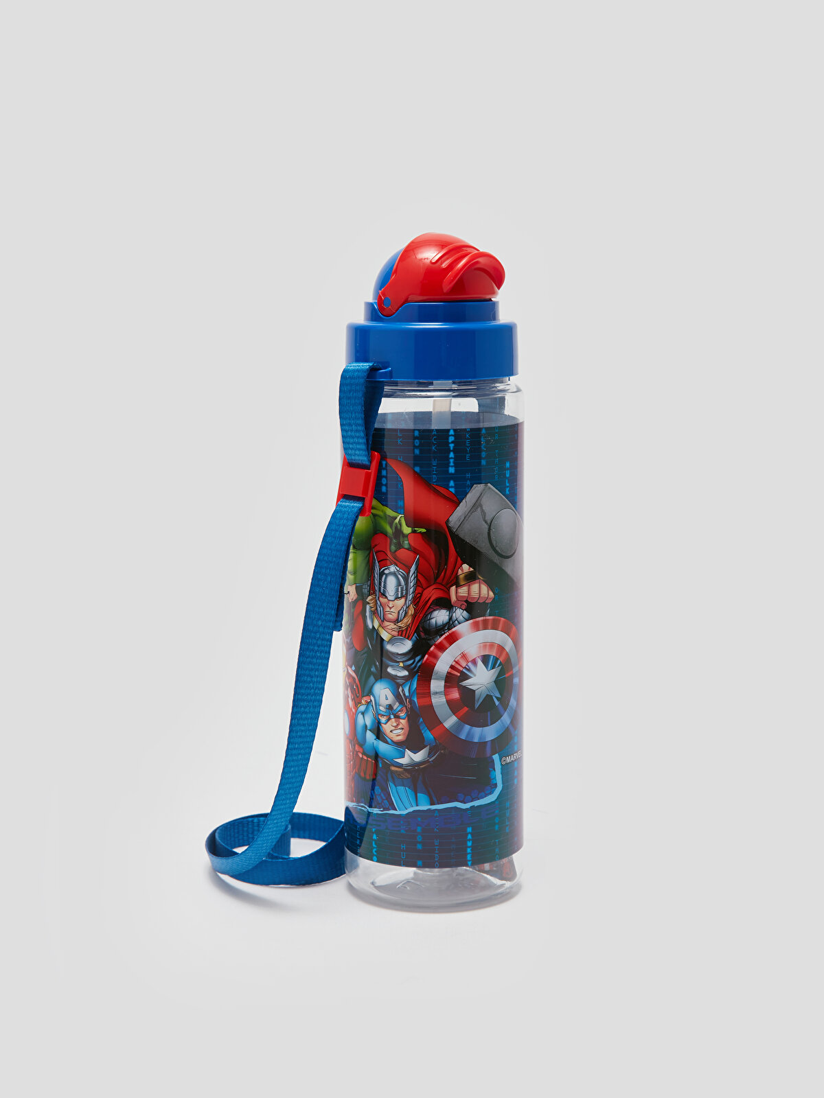 Marvel Printed Quiz Hero Water Bottle -W37580Z4-M0T - W37580Z4-M0T 