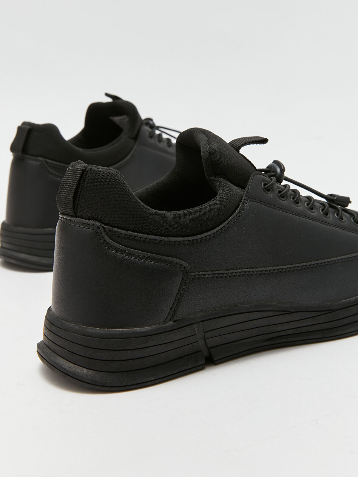Leather Look Men's Classic Shoes -W37918Z8-HUC - W37918Z8-HUC - LC Waikiki