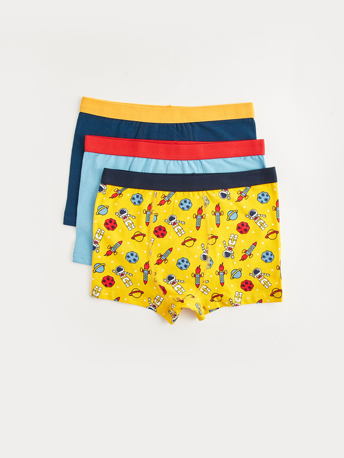 Boxer Garcon Cotton Imprime 3 Pieces W38818Z4 LUG W38818Z4 LUG LC Waikiki