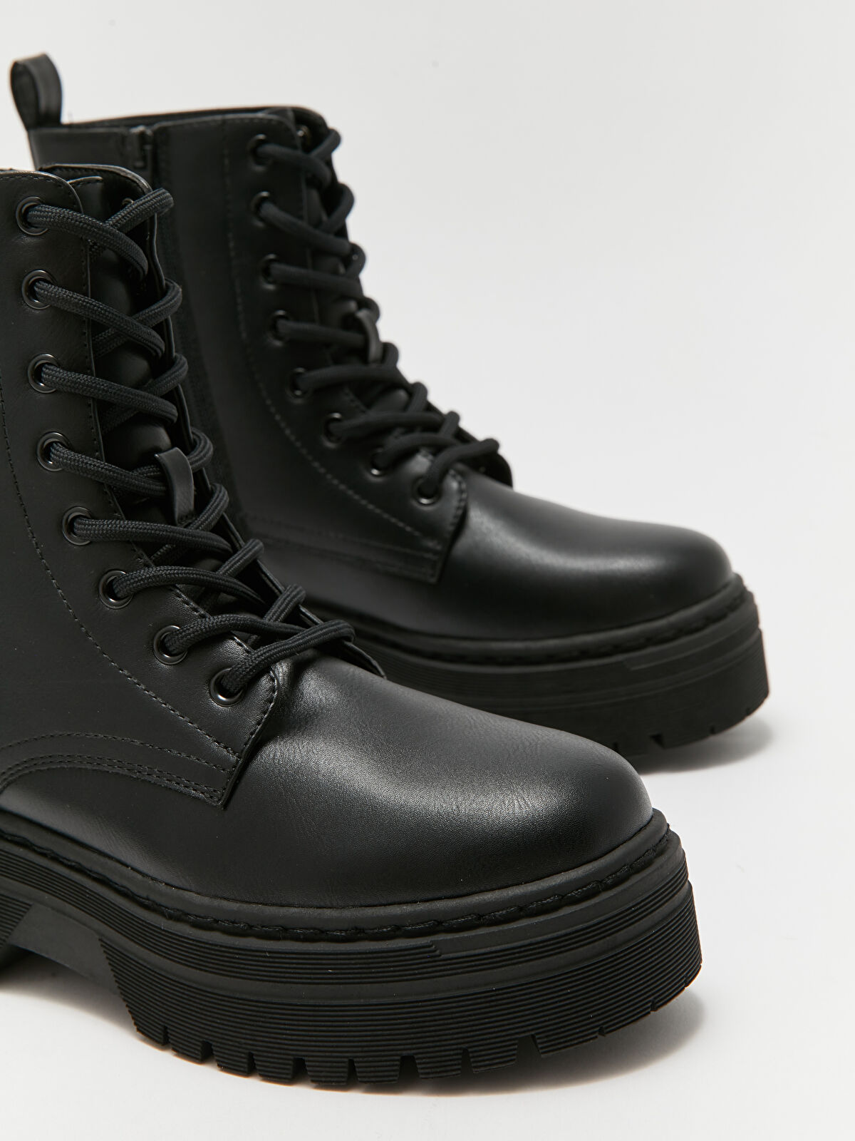 Lace-Up and Zippered Women's Snow Boots -W39198Z8-HUC - W39198Z8-HUC - LC  Waikiki