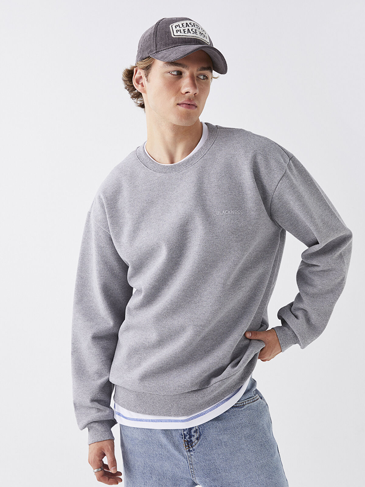 Sweatshirt for best sale men without cap