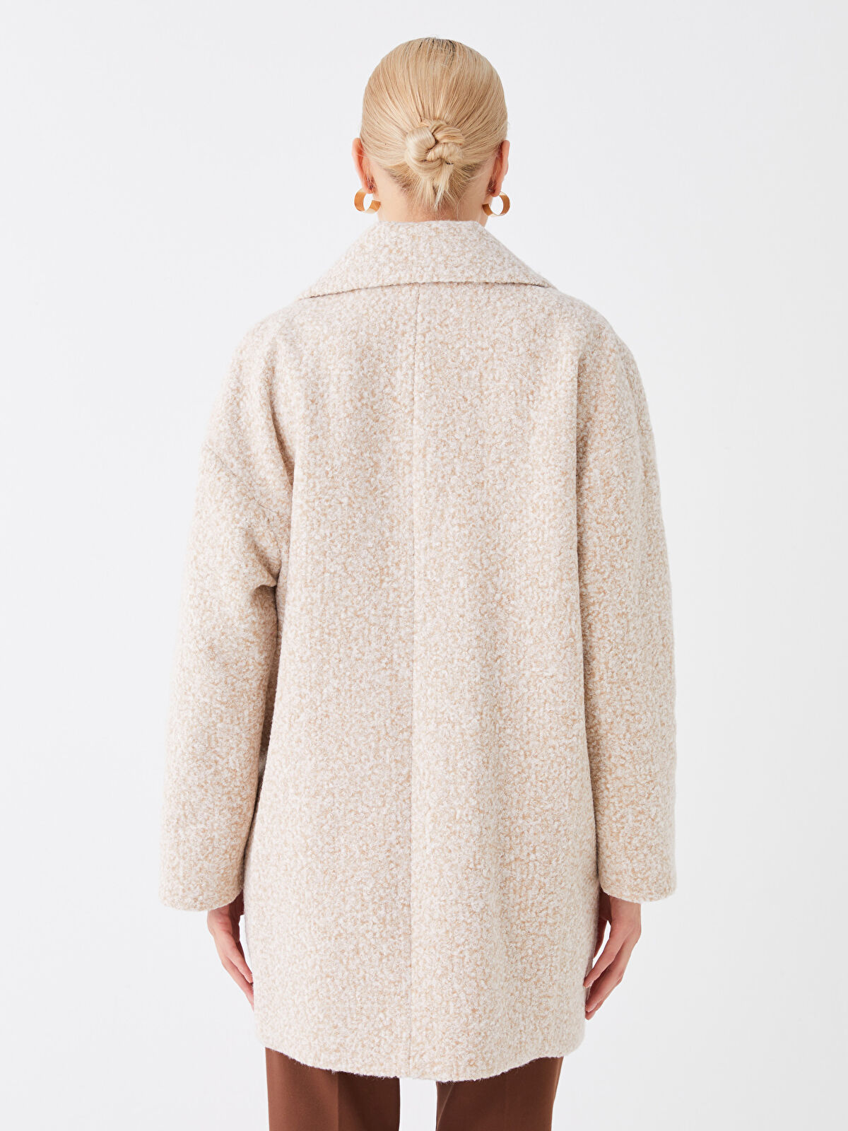 ジャケットその他 IONSEOUL collar washing work JK (4color) JE818 Jacket Collar Straight Long Sleeve Oversize Women's Cachet
