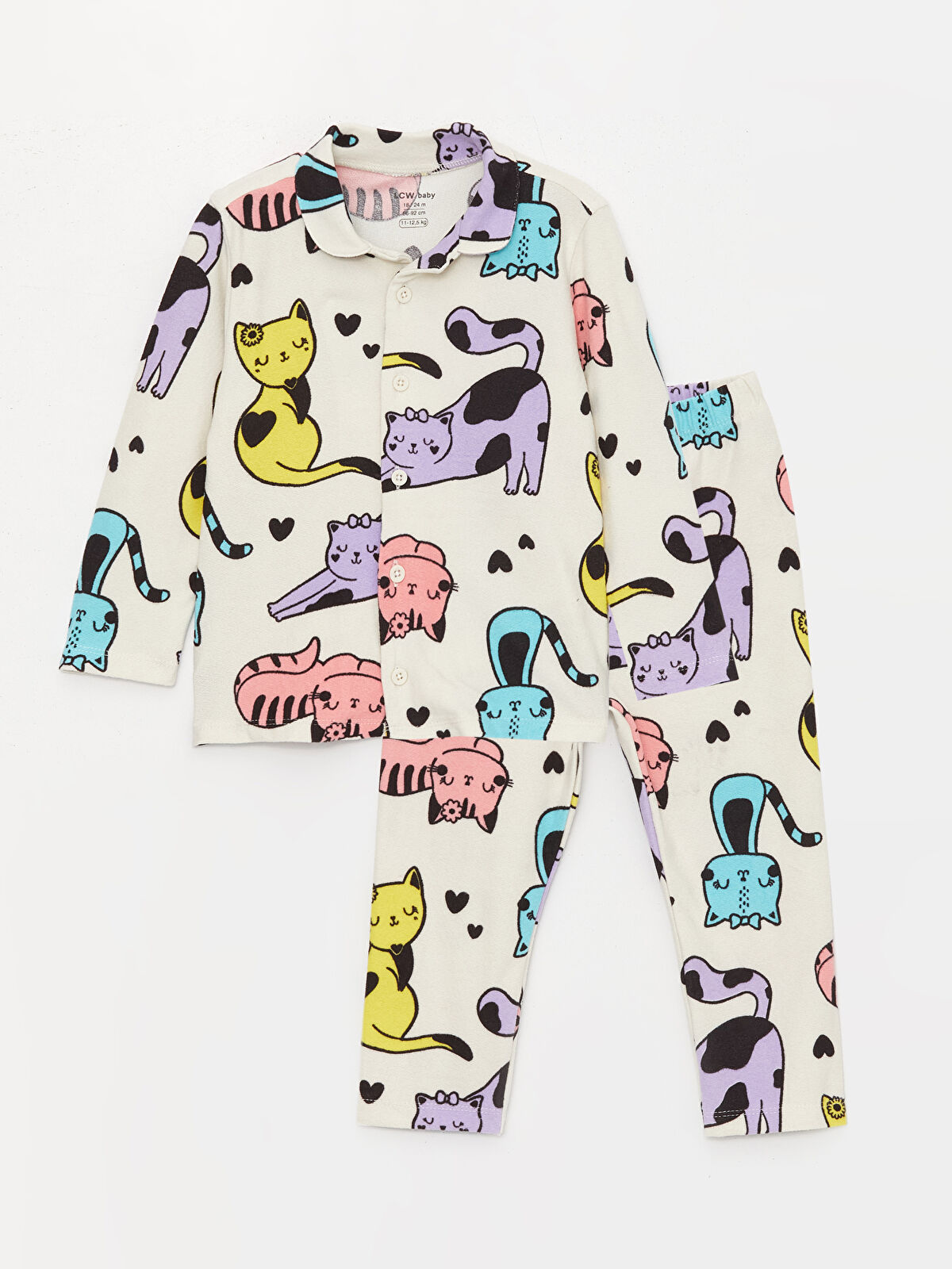 H&m baby top girl pajamas