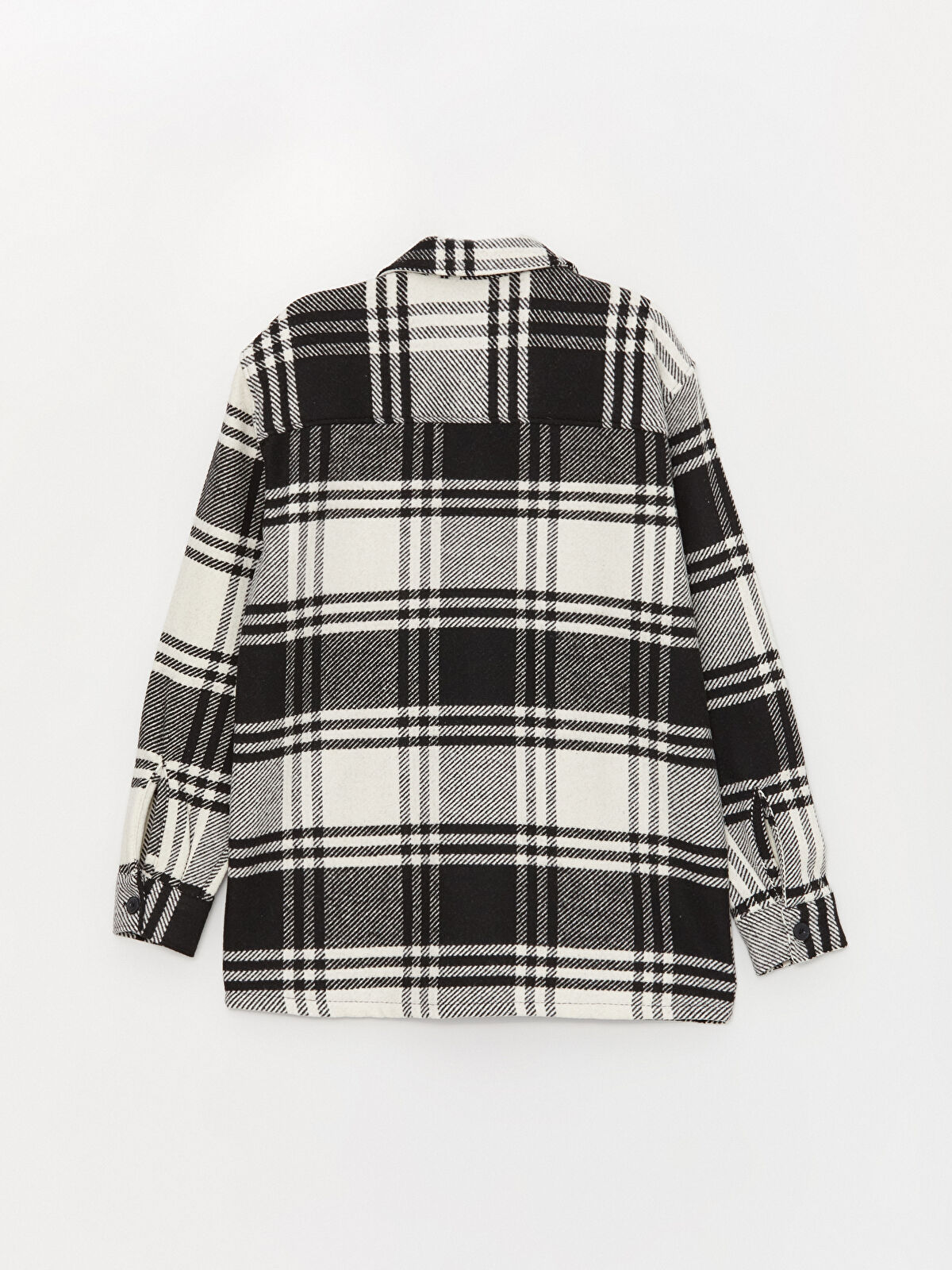 すず　0308 LC WAIKIKI Regular Fit Long Sleeve Plaid Men's Flannel Shirt