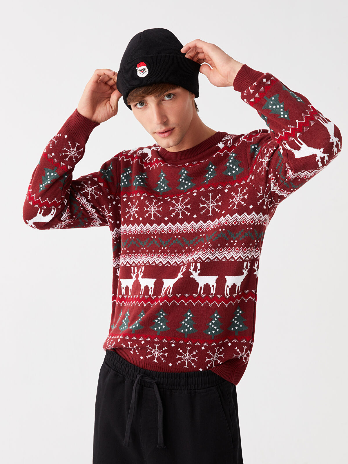 Thin knit christmas shop jumper