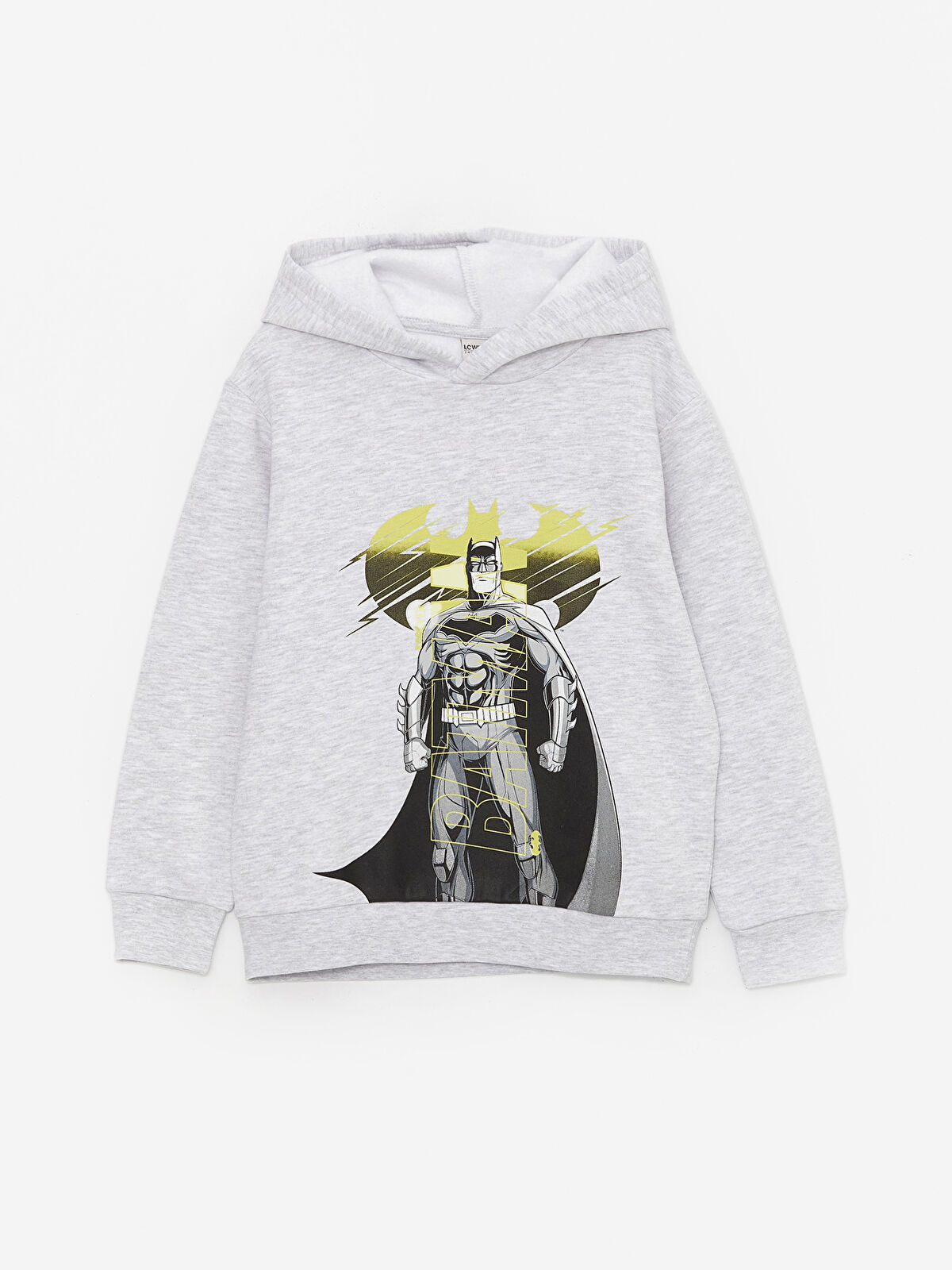 Batman Printed Long Sleeve Boys Hoodie W3DU24Z4 LAK W3DU24Z4 LAK LC Waikiki