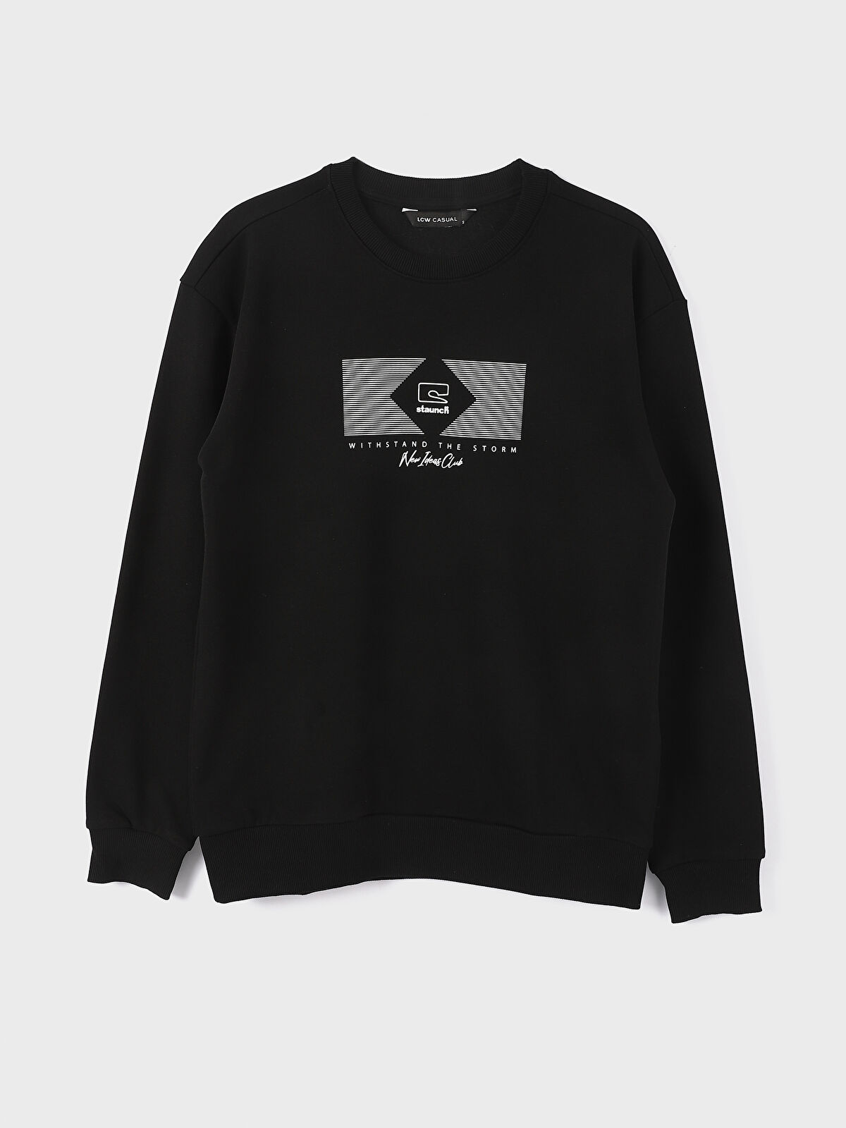 LEE KANKYO x WDS CREW NECK / WHITE Lサイズ トップス