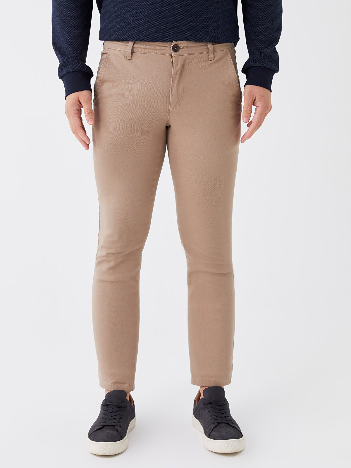 Extra Slim Fit Men's Chino Pants -W3I412Z8-PNN - W3I412Z8-PNN - LC Waikiki