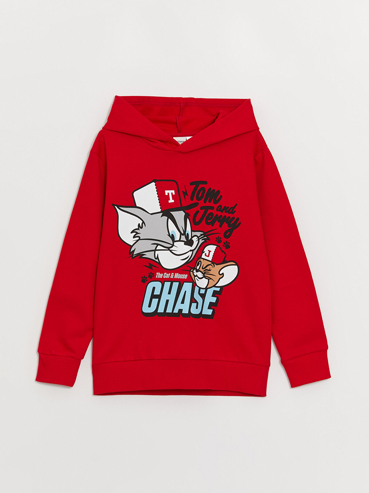 Tom and Jerry Printed Boys Hoodie W3JT91Z4 HMW W3JT91Z4 HMW LC Waikiki