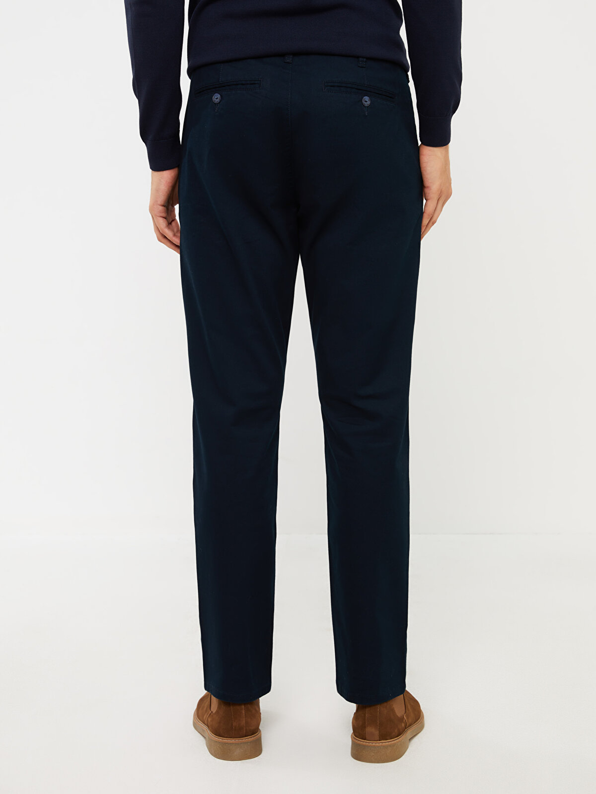 Standard Pattern Men's Chino Trousers -S40158Z8-KN7 - S40158Z8-KN7 