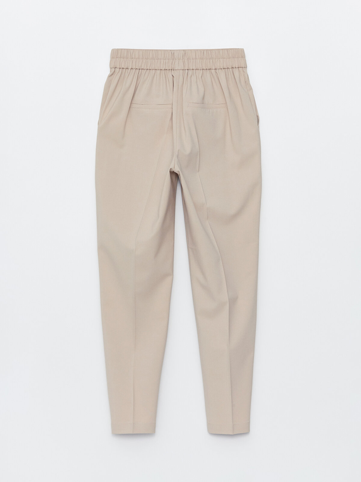 Elastic Waist Standard Fit Women's Trousers -S40171Z8-QRF - S40171Z8-QRF -  LC Waikiki