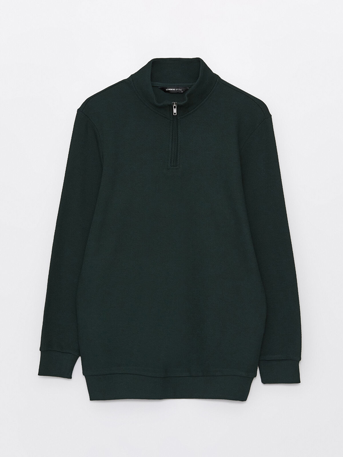 Turtle Neck Long Sleeve Men's Sweatshirt -S40777Z8-HJJ - S40777Z8-HJJ - LC  Waikiki
