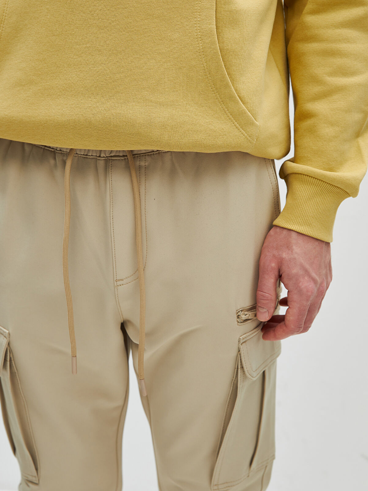 Slim Fit Men's Cargo Trousers -S41371Z8-S4M - S41371Z8-S4M - LC Waikiki