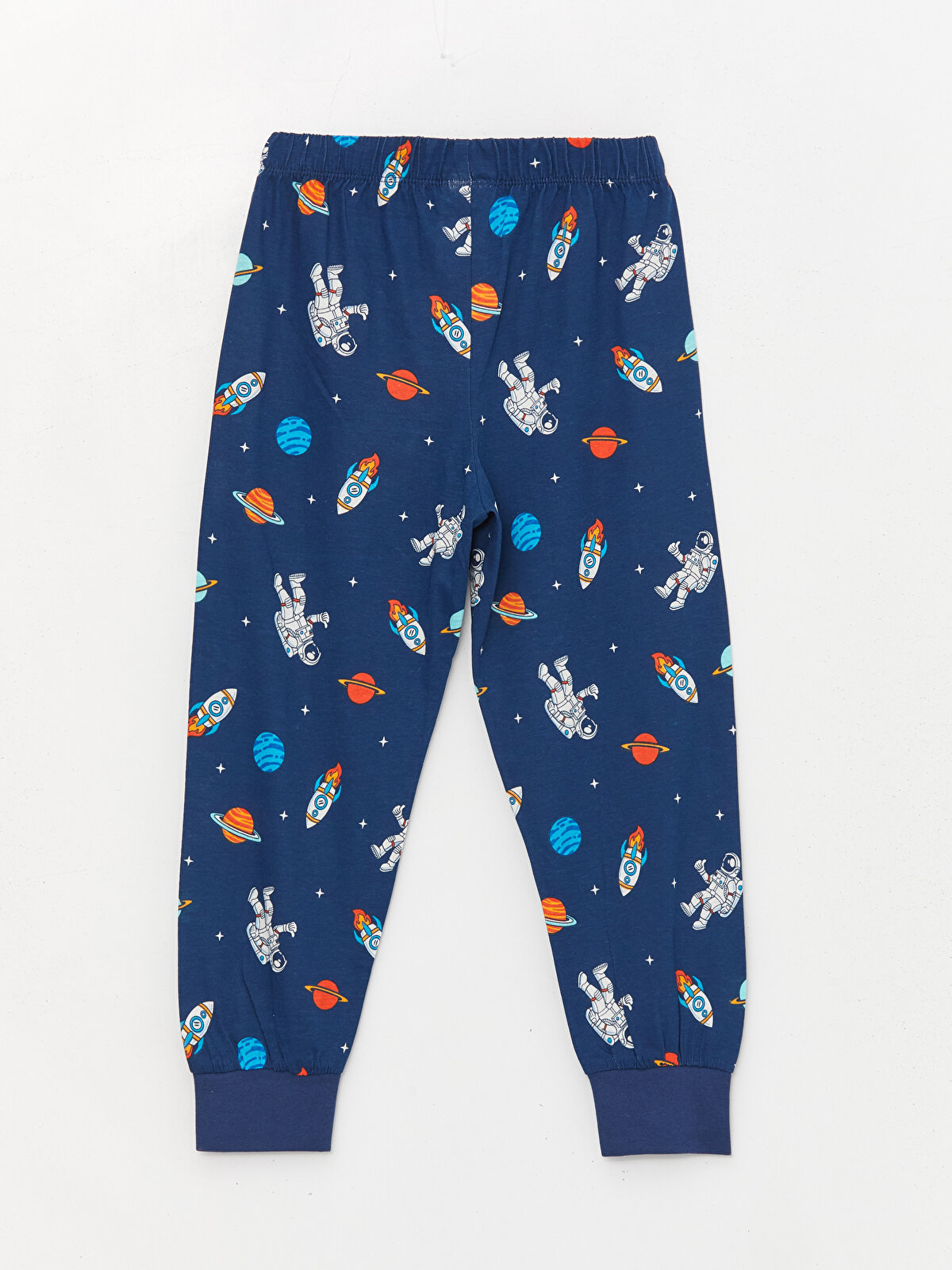 Crew Neck Printed Long Sleeve Boy Pajama Set -S41609Z4-JC7 - S41609Z4-JC7 -  LC Waikiki