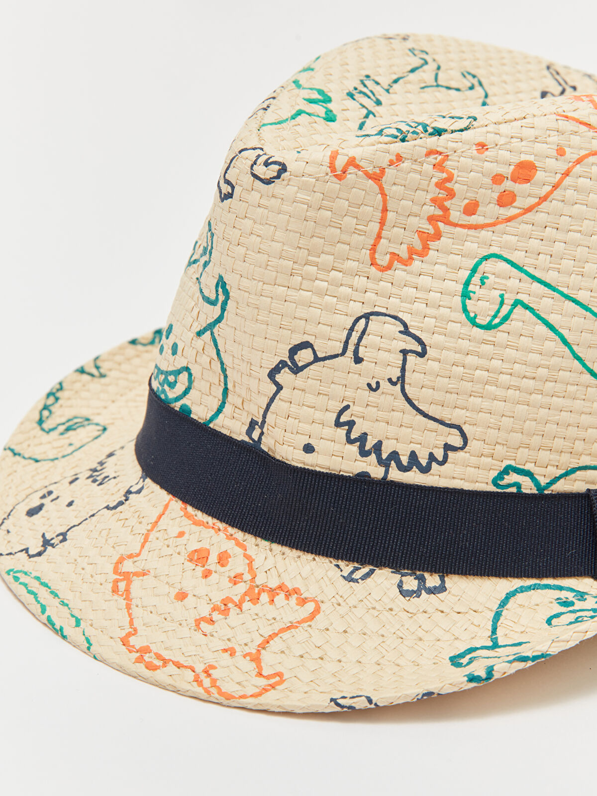 お見舞い Dinosaur -S42418Z1-G7K Hat Fedora Boy Baby Printed トップス