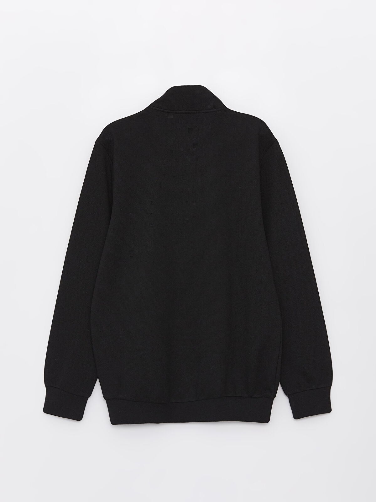 LC WAIKIKI Funnel Neck Long Sleeve Men's Zip-Up Sweatshirt