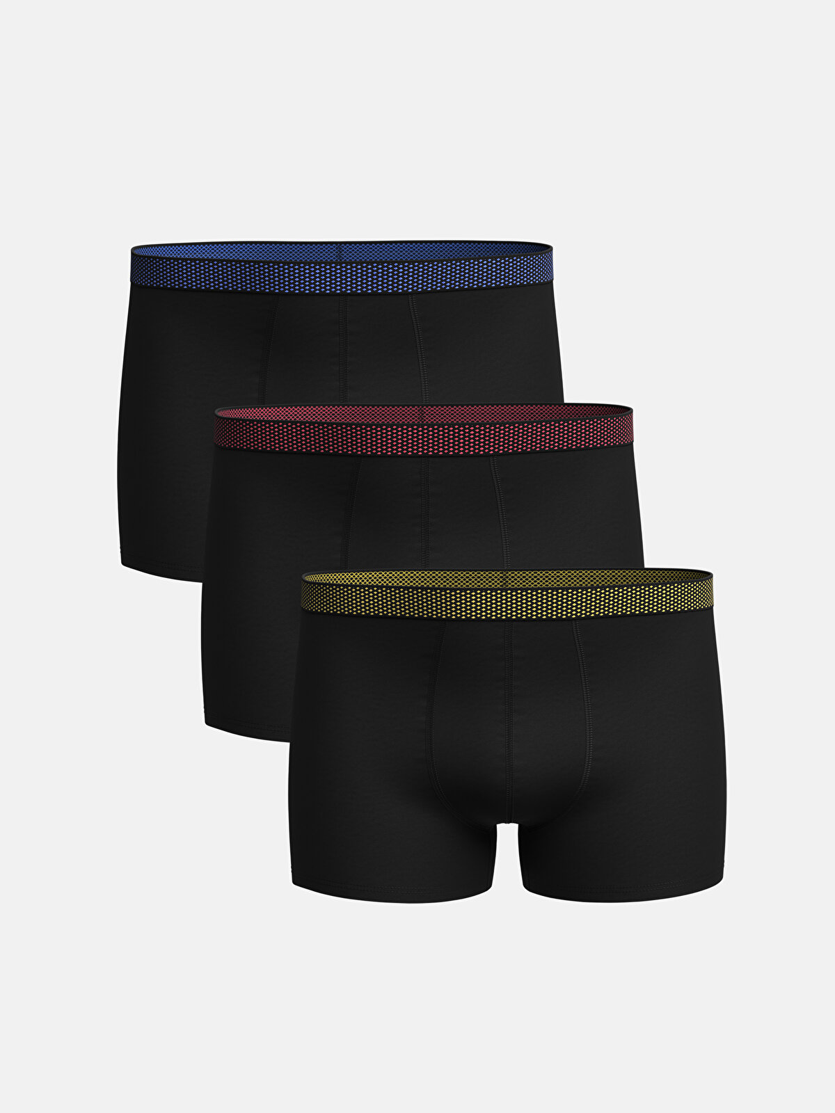 Standard Fit Cotton Flexible Men's Boxer 3-Piece -S42625Z8-CVL -  S42625Z8-CVL - LC Waikiki