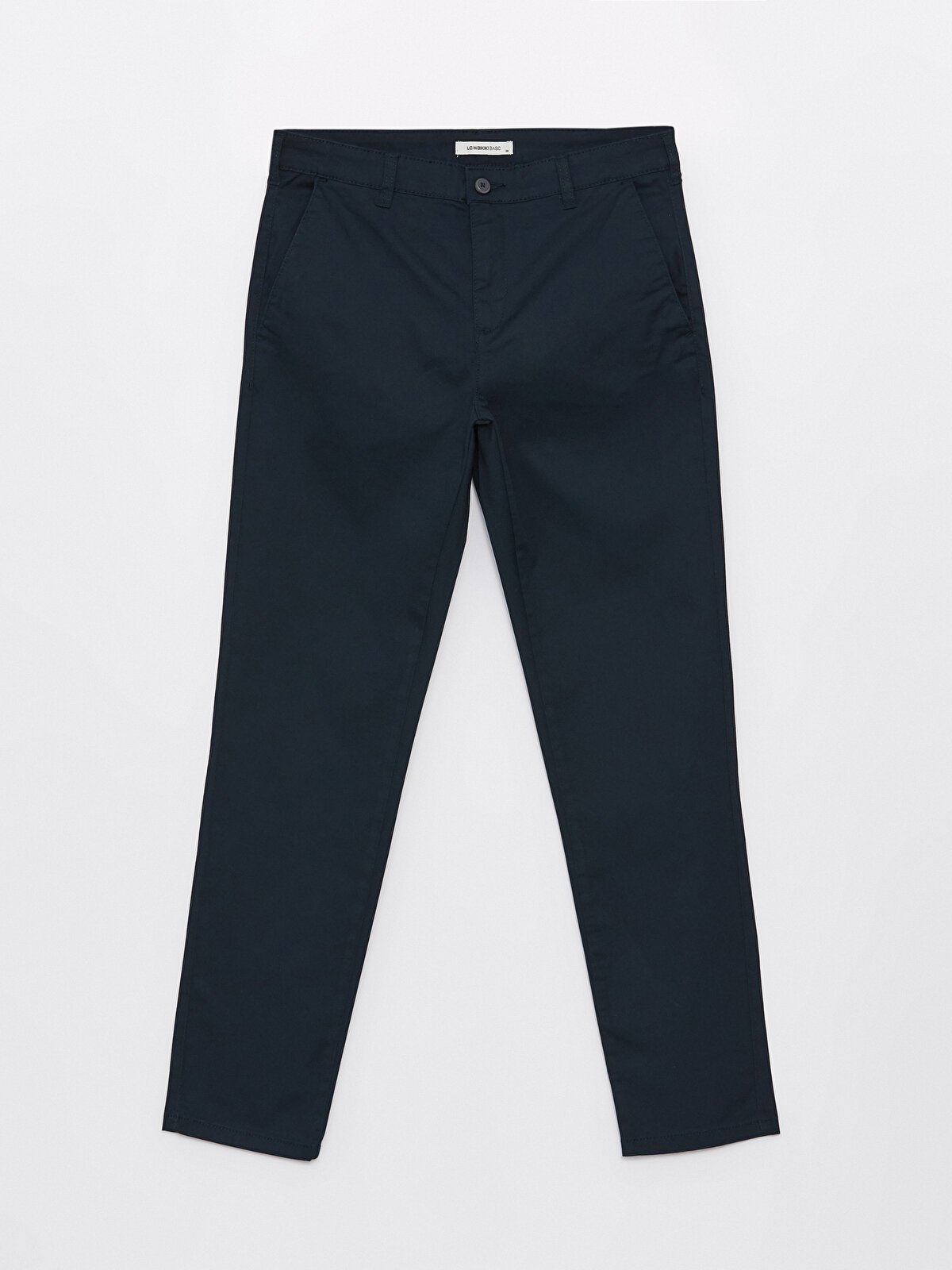 Slim Fit Gabardine Men's Chino Trousers -S43880Z8-KN7 - S43880Z8-KN7 - LC  Waikiki