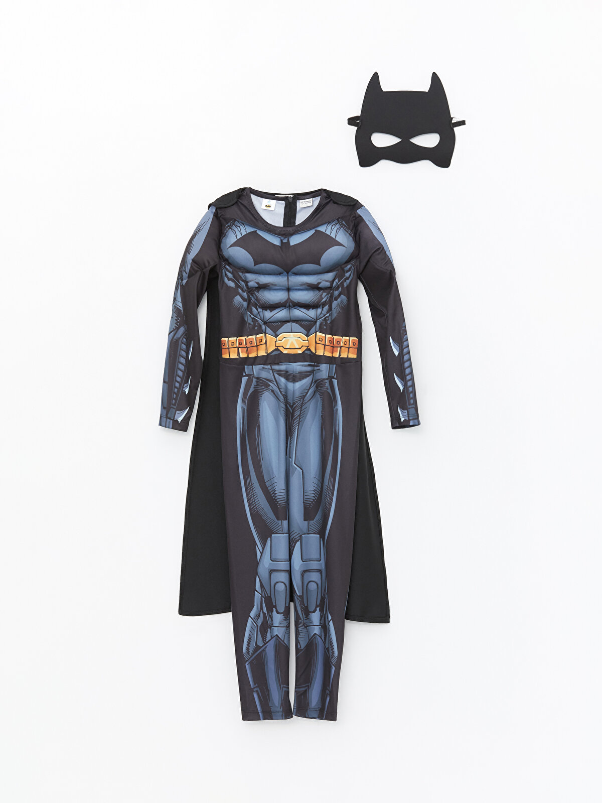 Crew Neck Long Sleeve Boy Batman Costume -S45860Z4-LQJ - S45860Z4-LQJ - LC  Waikiki