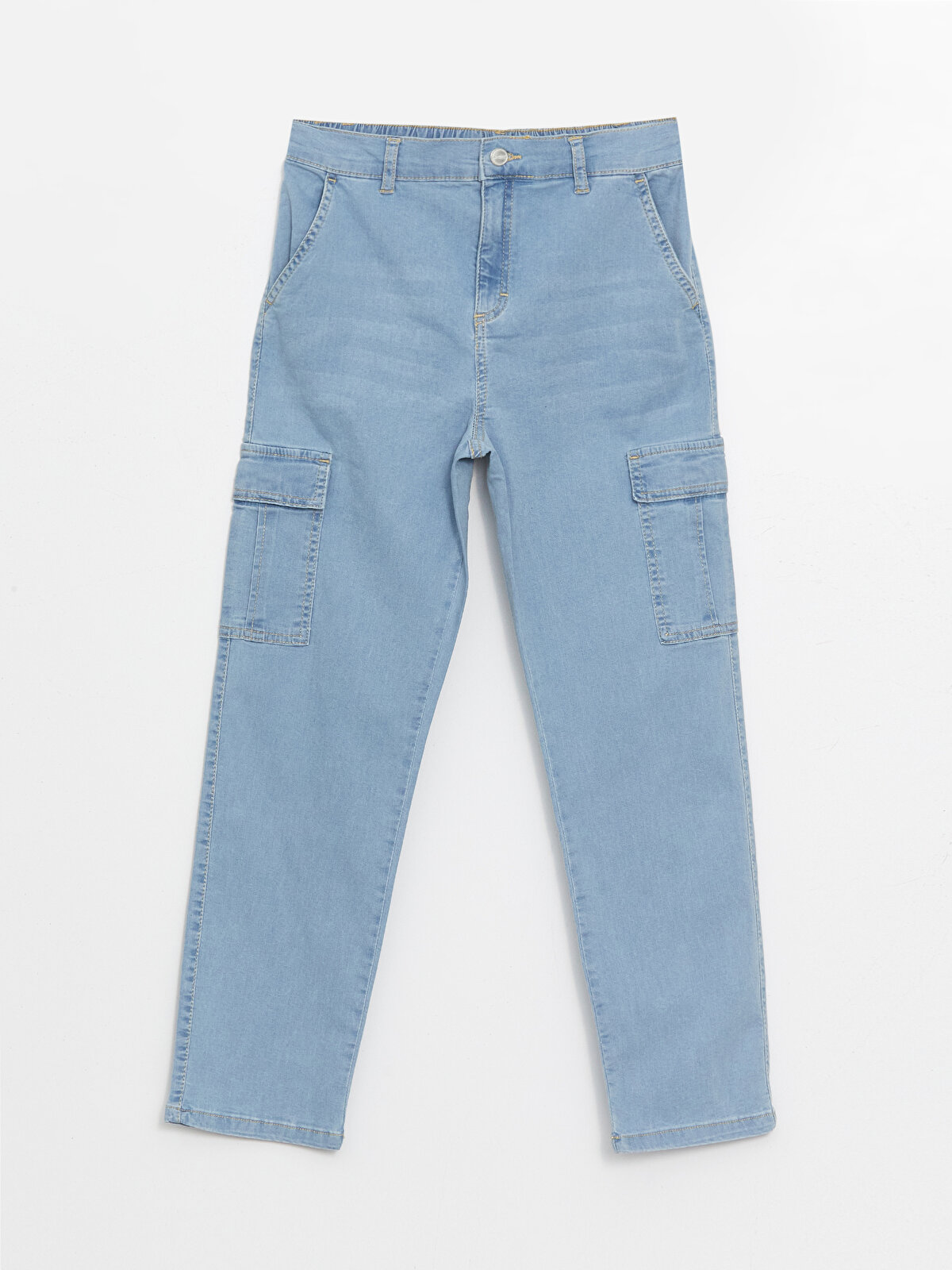Boys Cargo Jeans With Elastic Waist -S46011Z4-311 - S46011Z4 