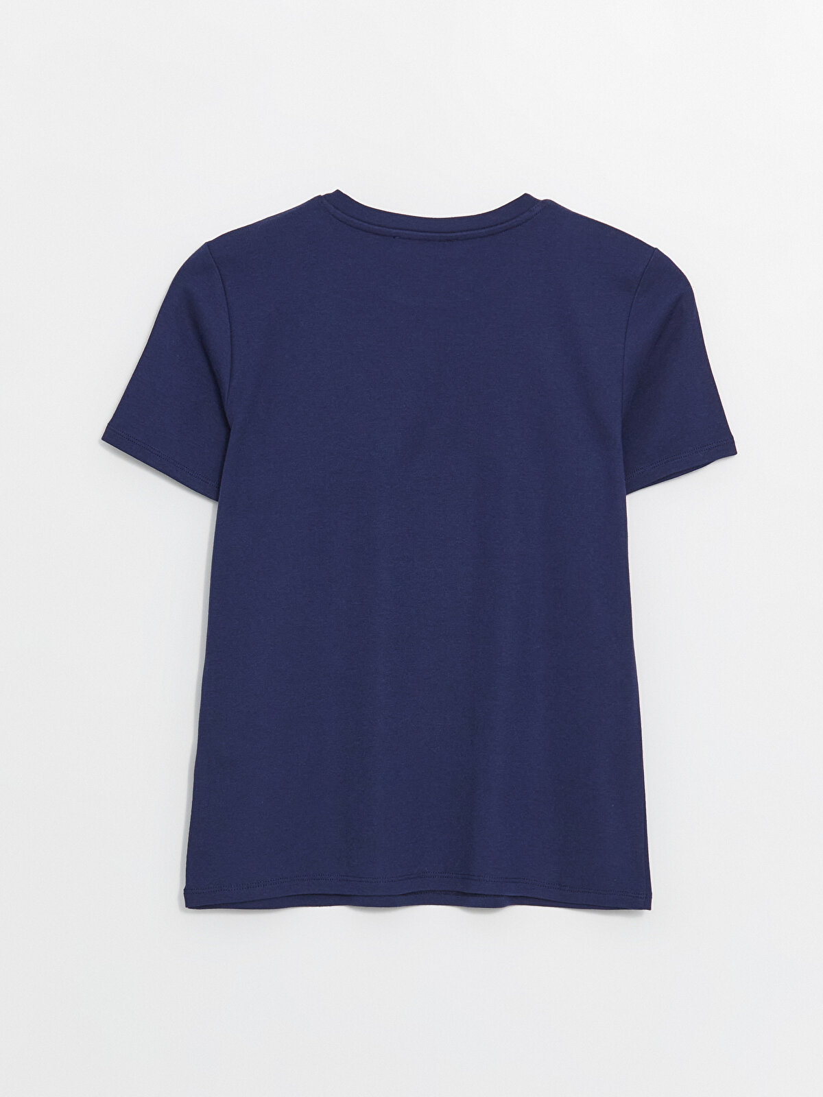 Crew Neck Printed Short Sleeve Women's T-shirt -S46045Z8-HPN 