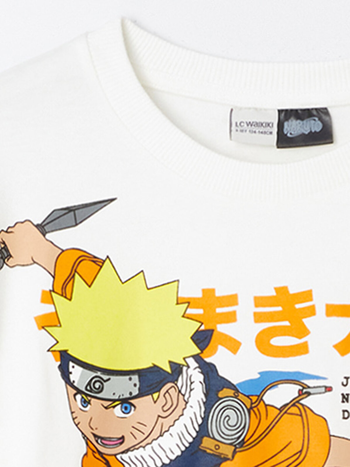 Crew Neck Naruto Printed Long Sleeve Baby Boy T-Shirt -S46053Z4-FDU -  S46053Z4-FDU - LC Waikiki