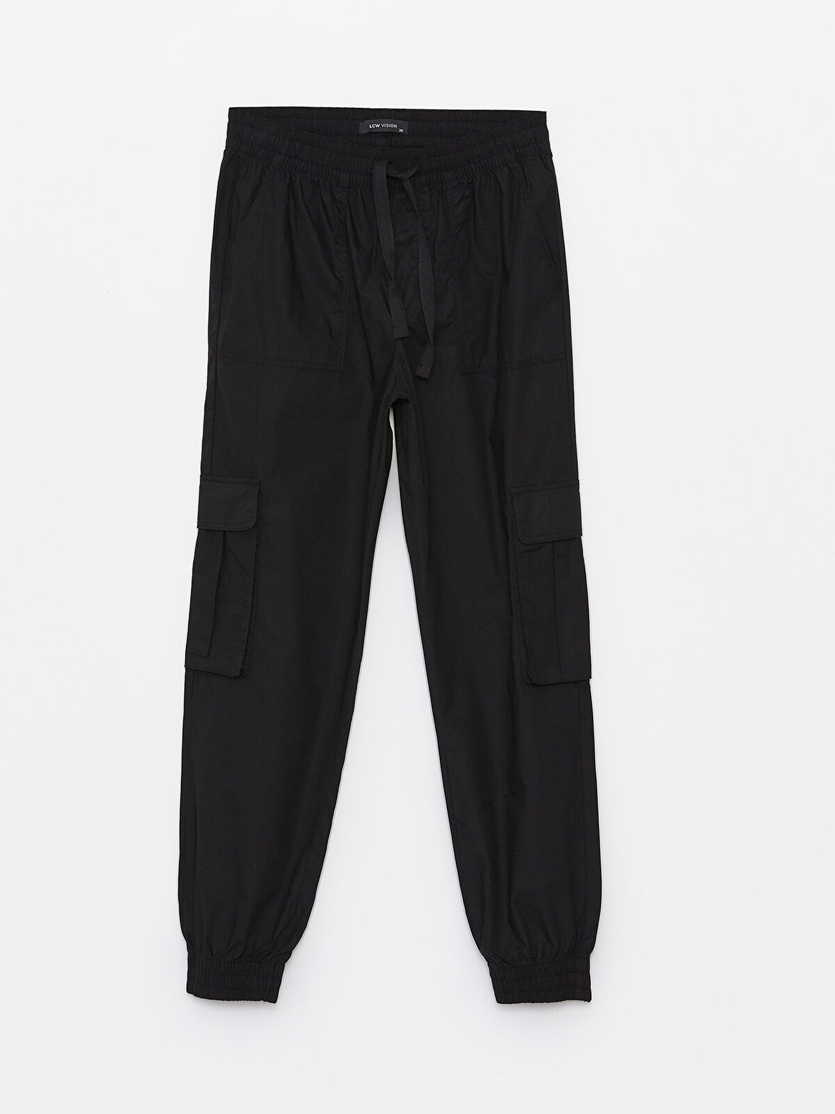 Satin belted cargo pants – 08sircus
