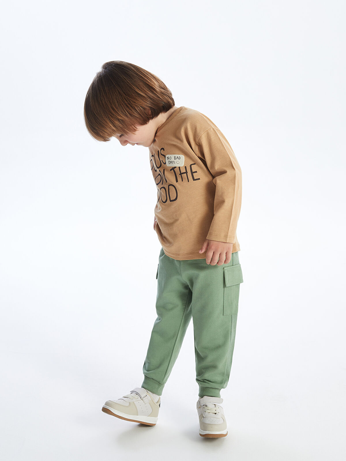 Elastic Waist Baby Boy Jogger Sweatpants S4AI47Z1 GX7 S4AI47Z1 GX7 LC Waikiki