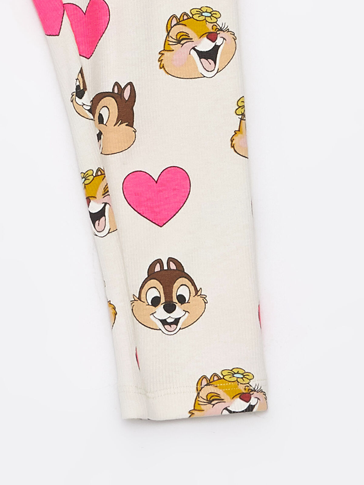 Elasticated Waist Chip and Dale Baby Girls' Leggings 2 Pack
