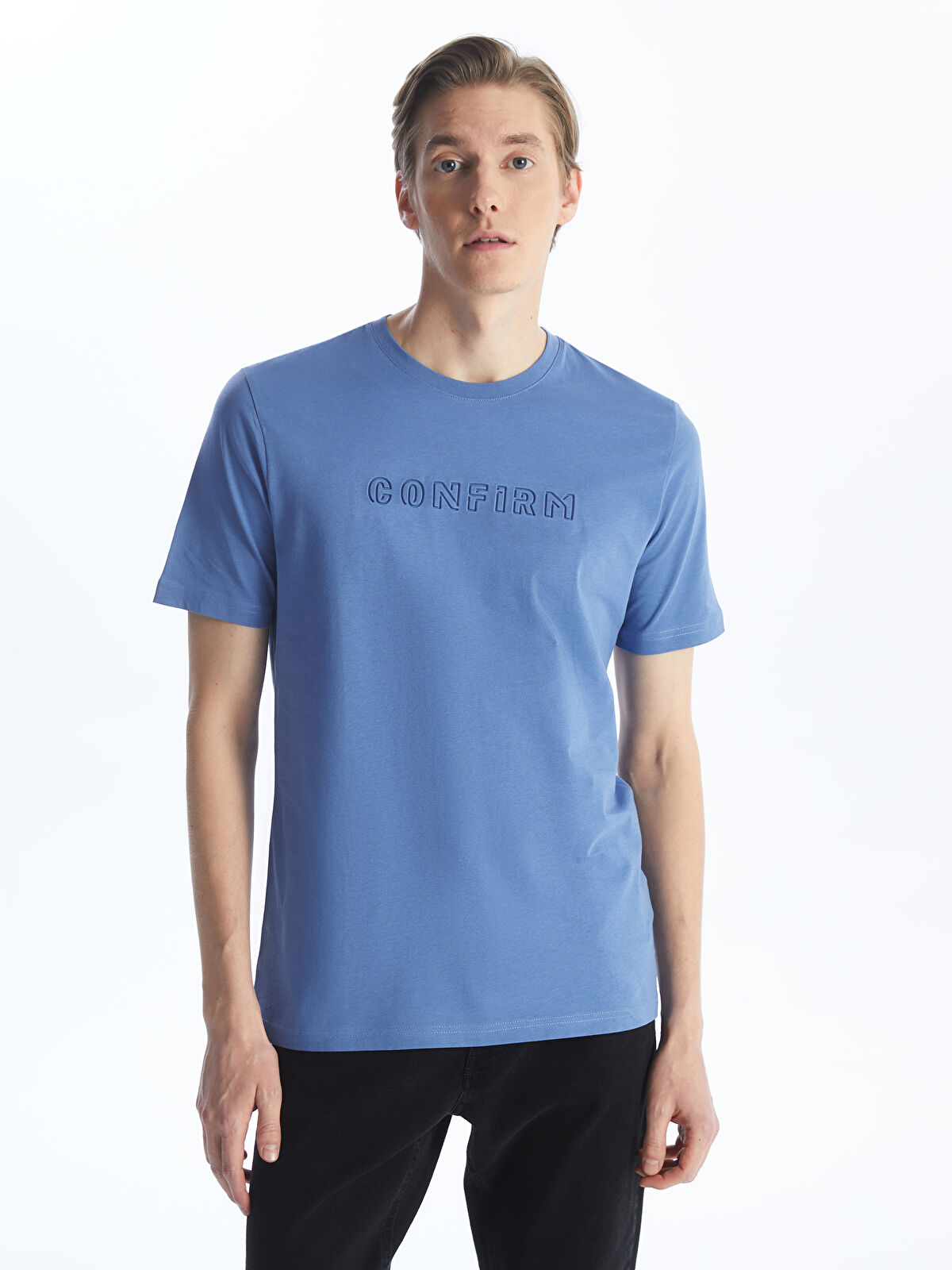 Tシャツ・カットソー AIE SS24 SEERSUCKER COTTON SHIRT (OT726_A-BLUE) c2126dd4-44af-4c0b-a270-