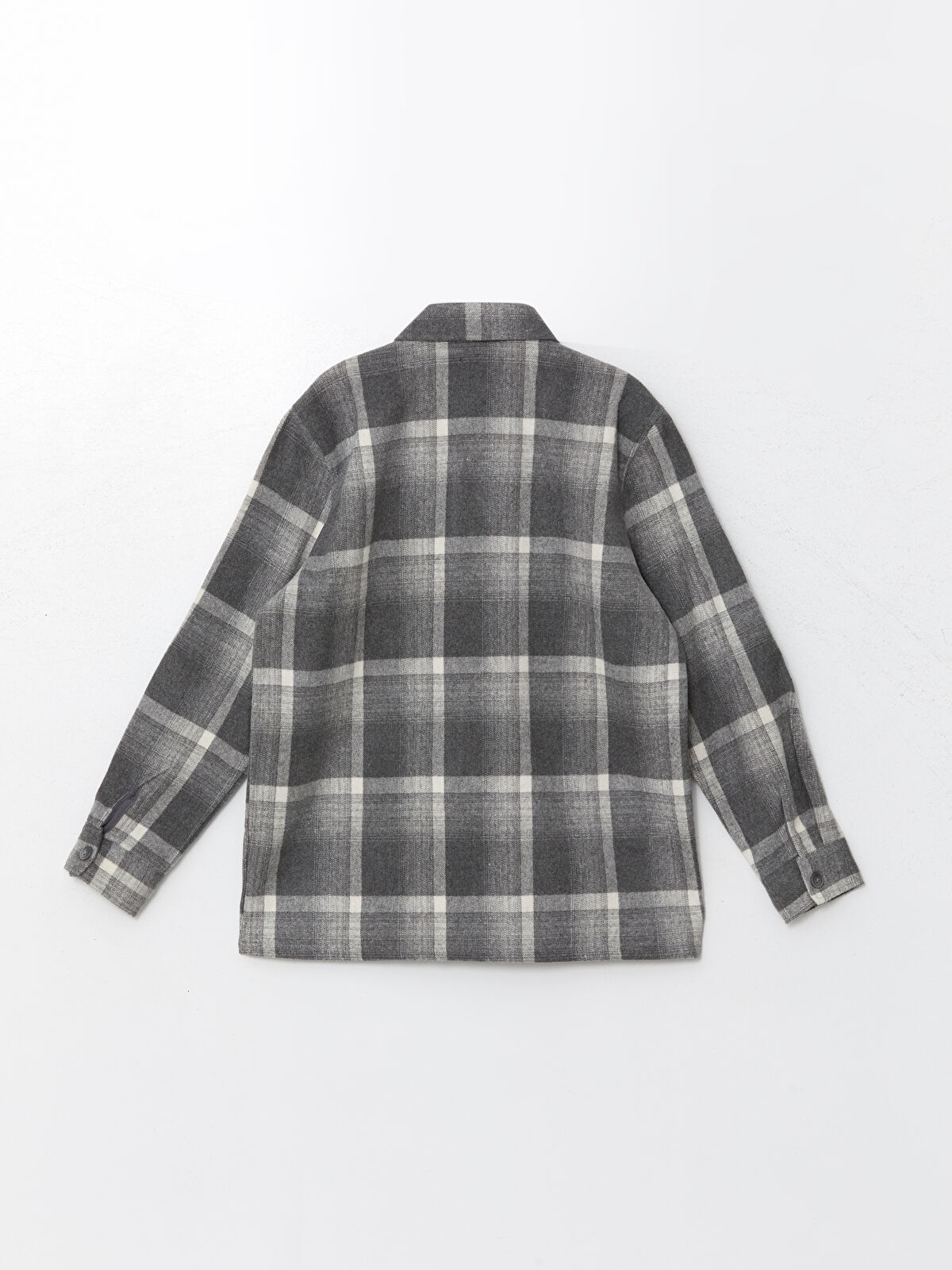 Comfortable Fit Long Sleeve Plaid Men's Lumberjack Shirt -W44293Z8-LMK -  W44293Z8-LMK - LC Waikiki
