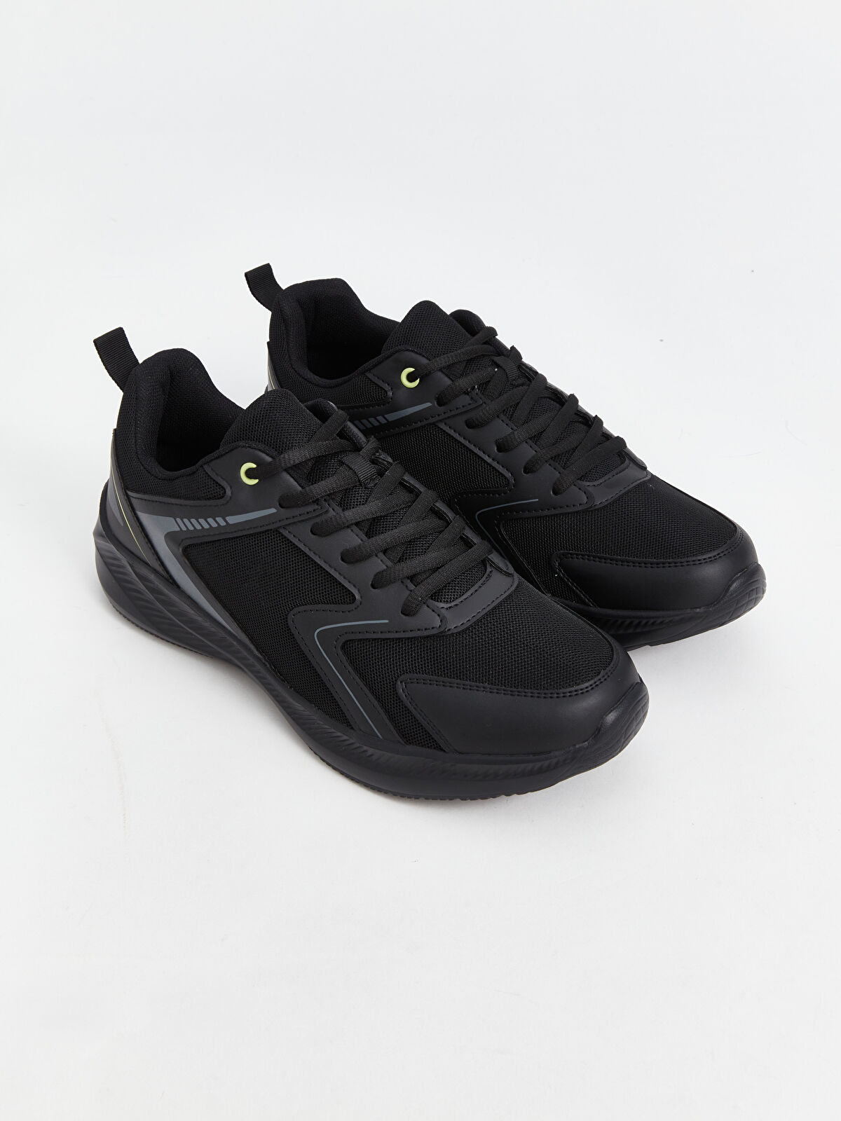 Lace-Up Mesh Detailed Boy's Active Sneakers -W44559Z8-CVL - W44559Z8-CVL -  LC Waikiki
