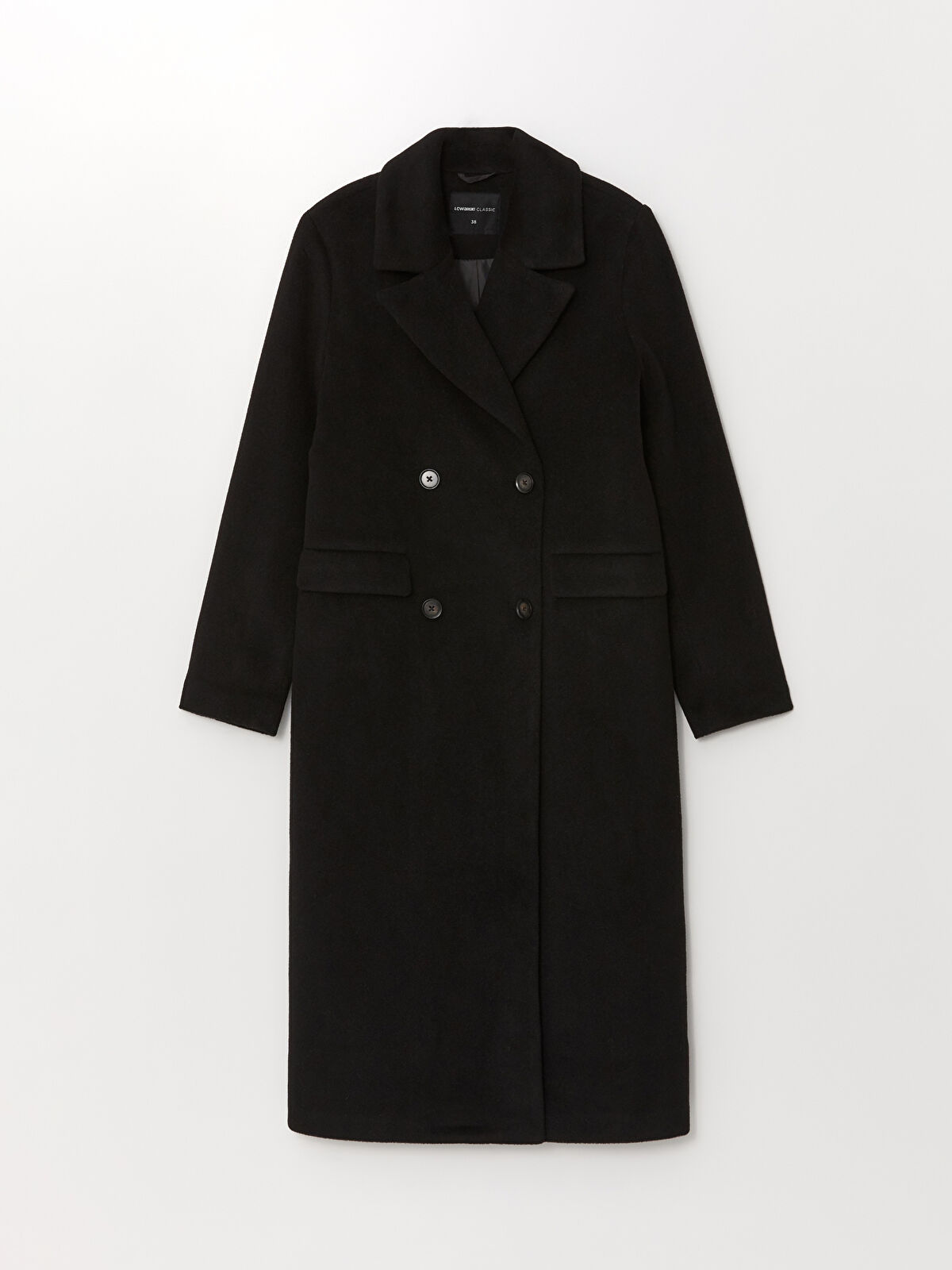 新作グッ Breasted Double Women's W47675Z8 - -W47675Z8-CVL Coat Wool ジャケット・アウター