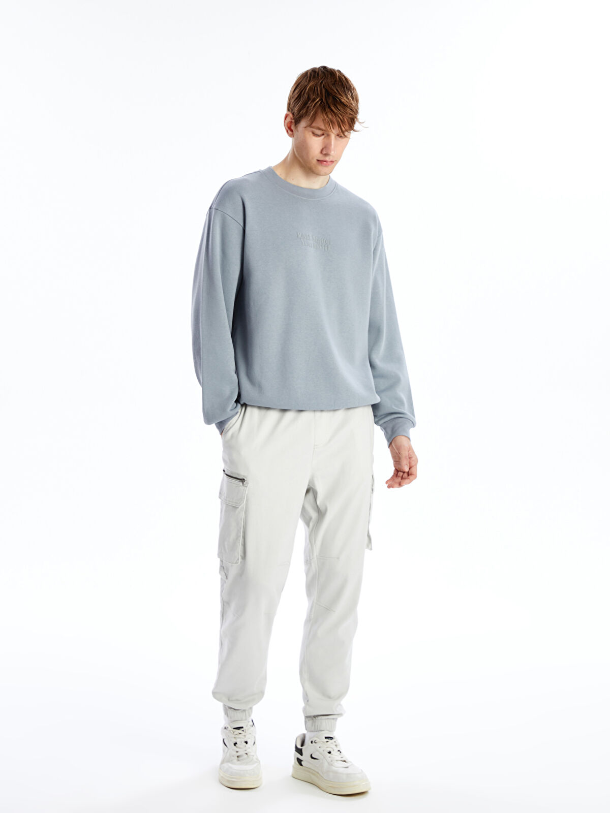 Standard Fit Men's Cargo Pants -W47718Z8-V1F - W47718Z8-V1F - LC Waikiki