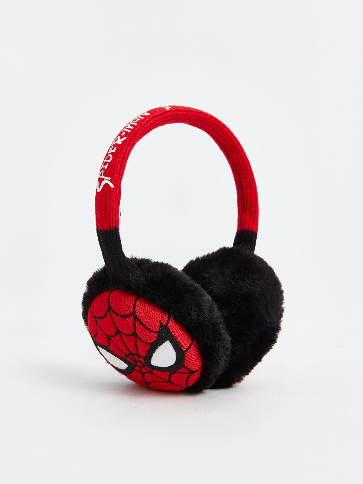Spiderman Printed Plush Boy Headphones -W49262Z4-HMW - W49262Z4-HMW - LC Waikiki Spiderman Printed Plush Boy Headphones -W49262Z4-HMW - W49262Z4-HMW - LC Waikiki